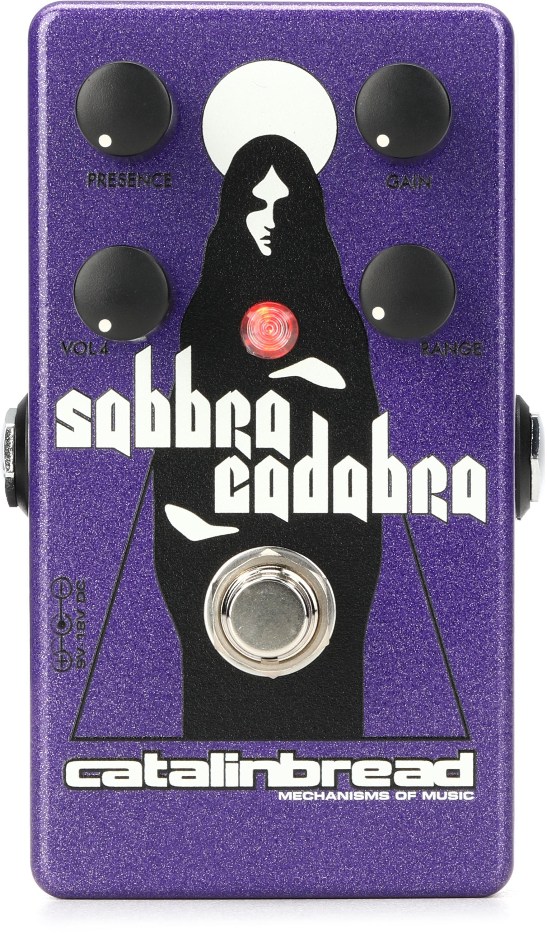 Catalinbread Sabbra Cadabra Overdrive Pedal - Purple Gaze Collection