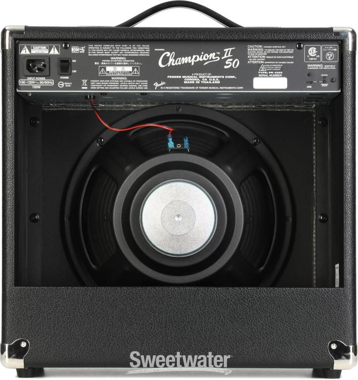 Fender Champion II 50-watt 1 x 12-inch Combo Amplifier