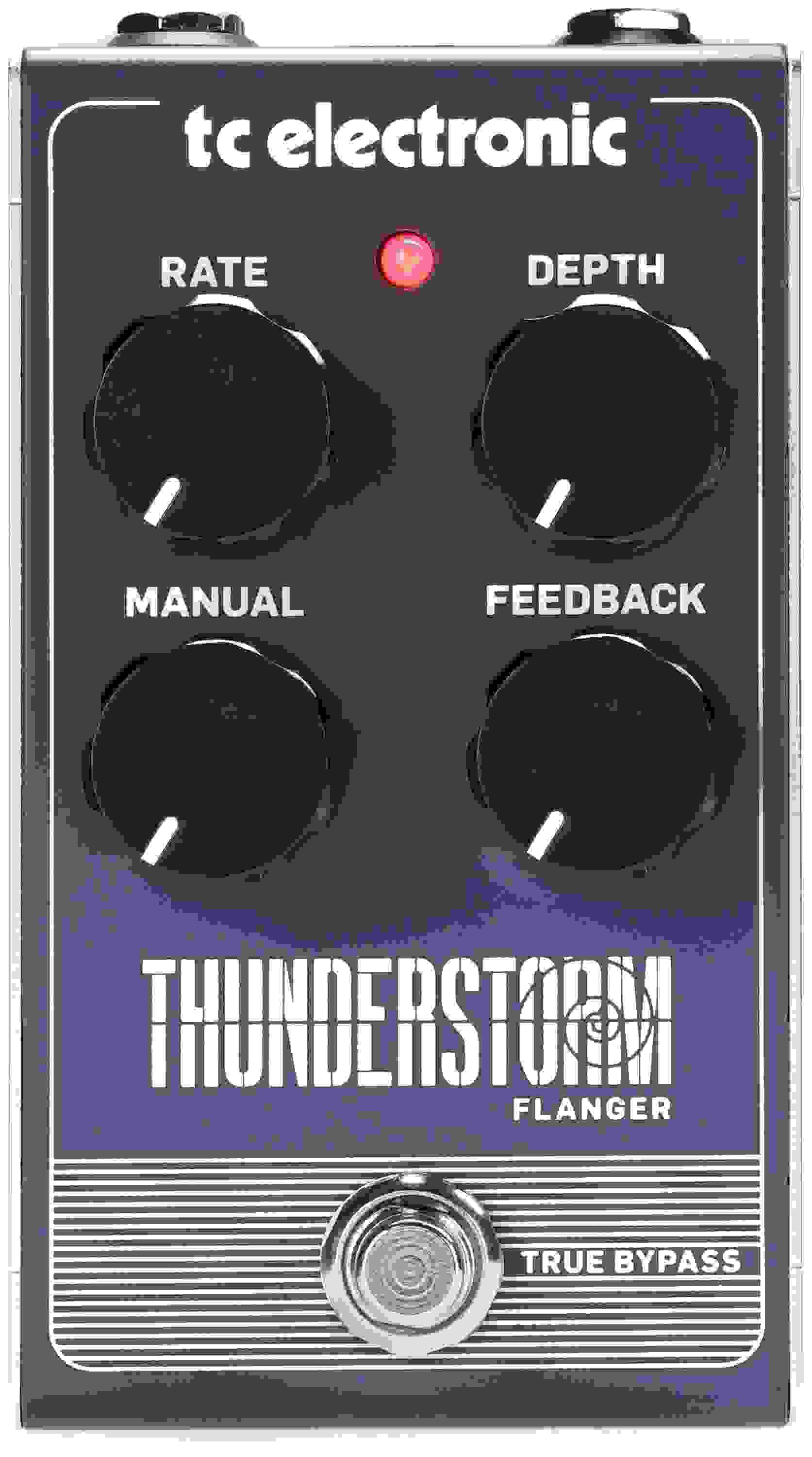 TC Electronic Thunderstorm Flanger Pedal Sweetwater