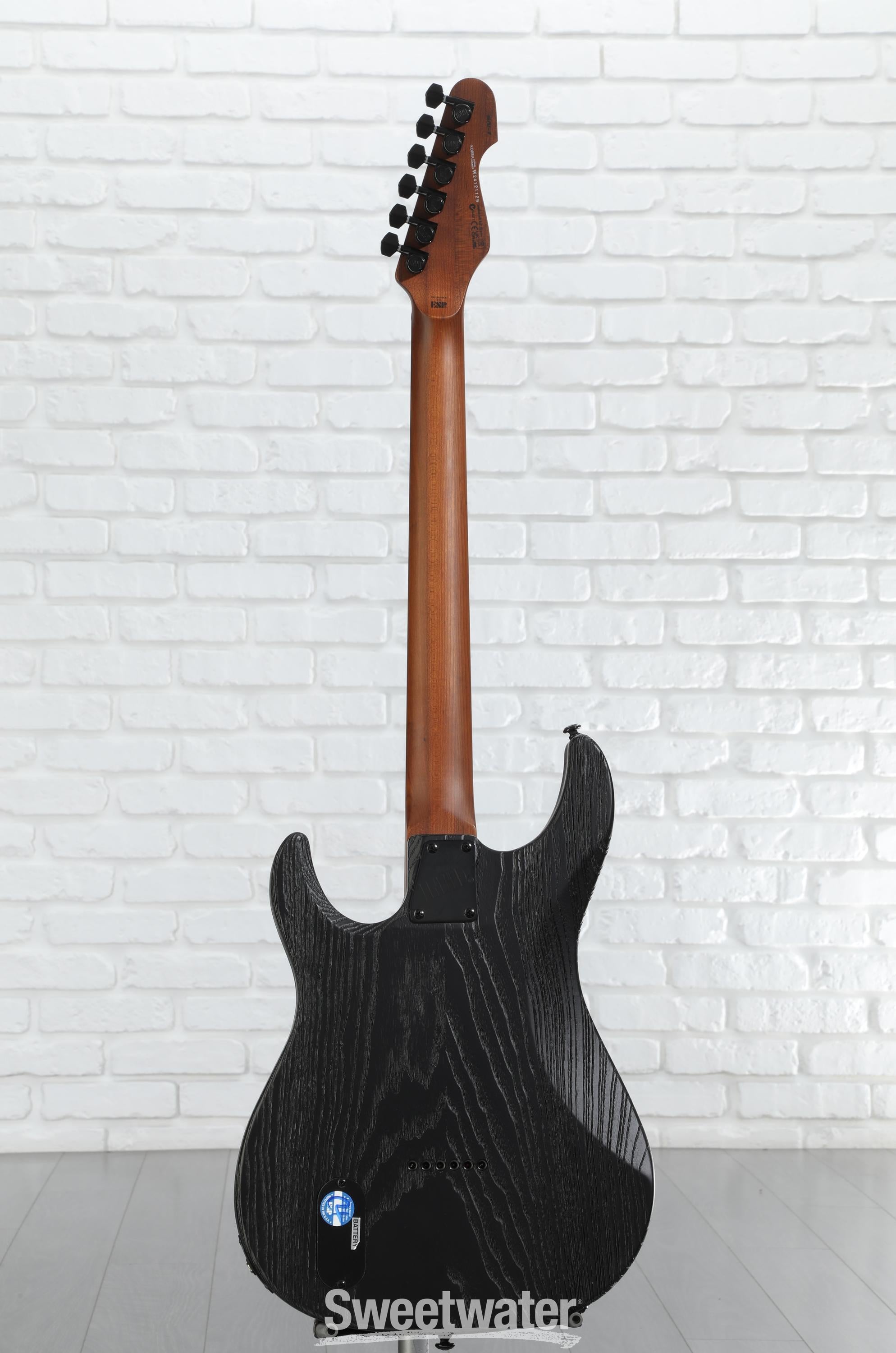 ESP SN-1 HT Electric Guitar - Black Blast | Sweetwater
