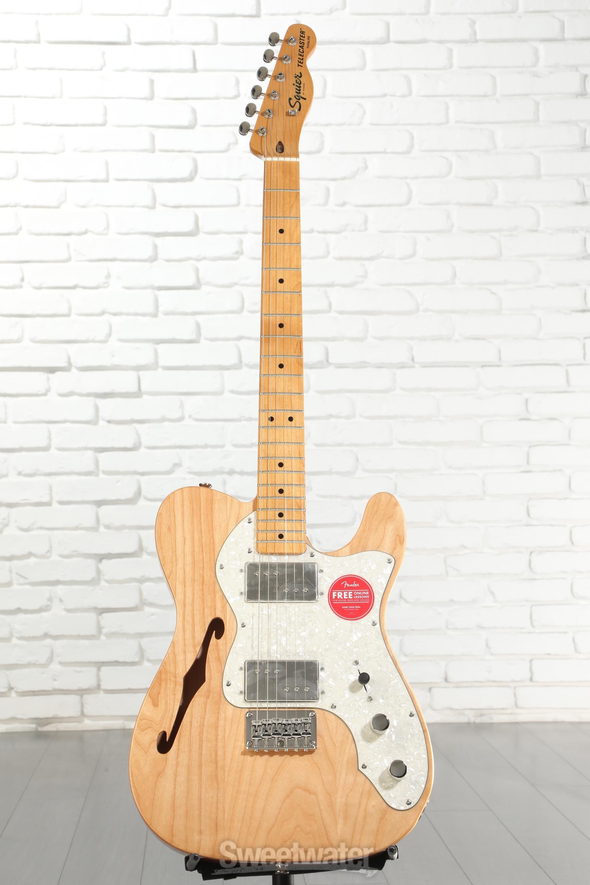 Squier Classic Vibe '70s Telecaster Thinline - Natural | Sweetwater