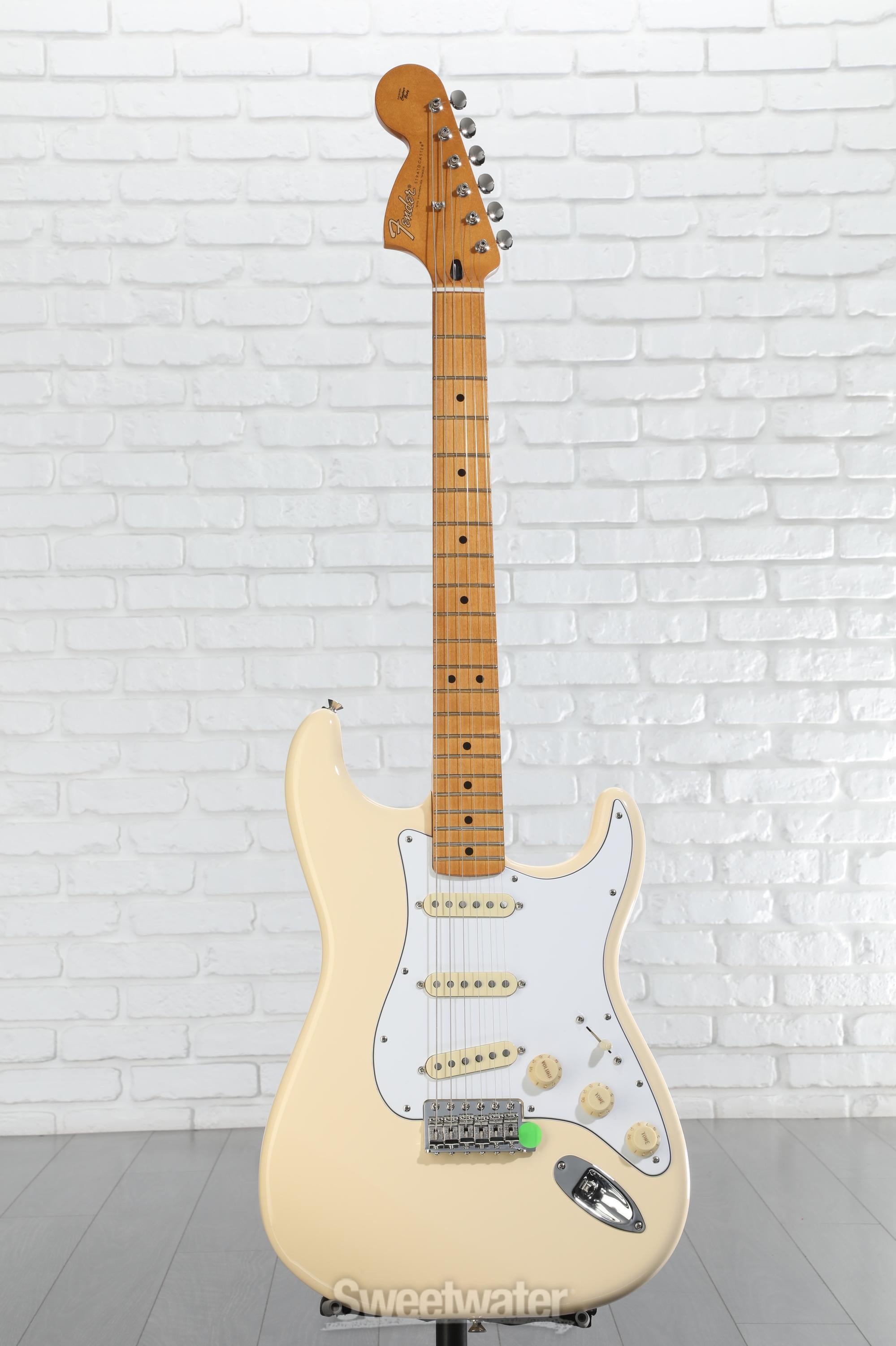 Fender Jimi Hendrix Stratocaster - Olympic White with Maple Fingerboard