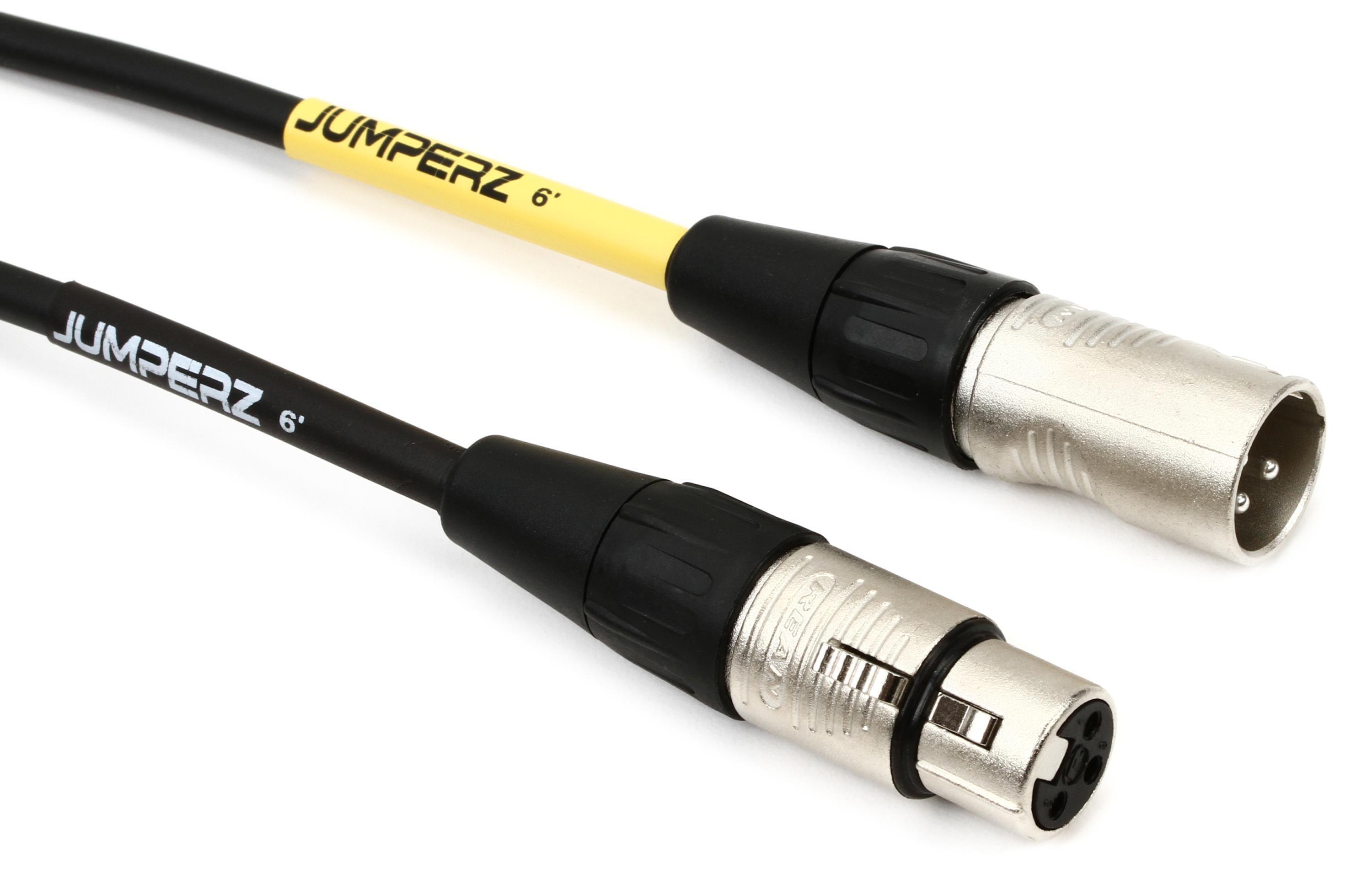 Photo of JUMPERZ JBM Blue Line Microphone Cable - 6 foot