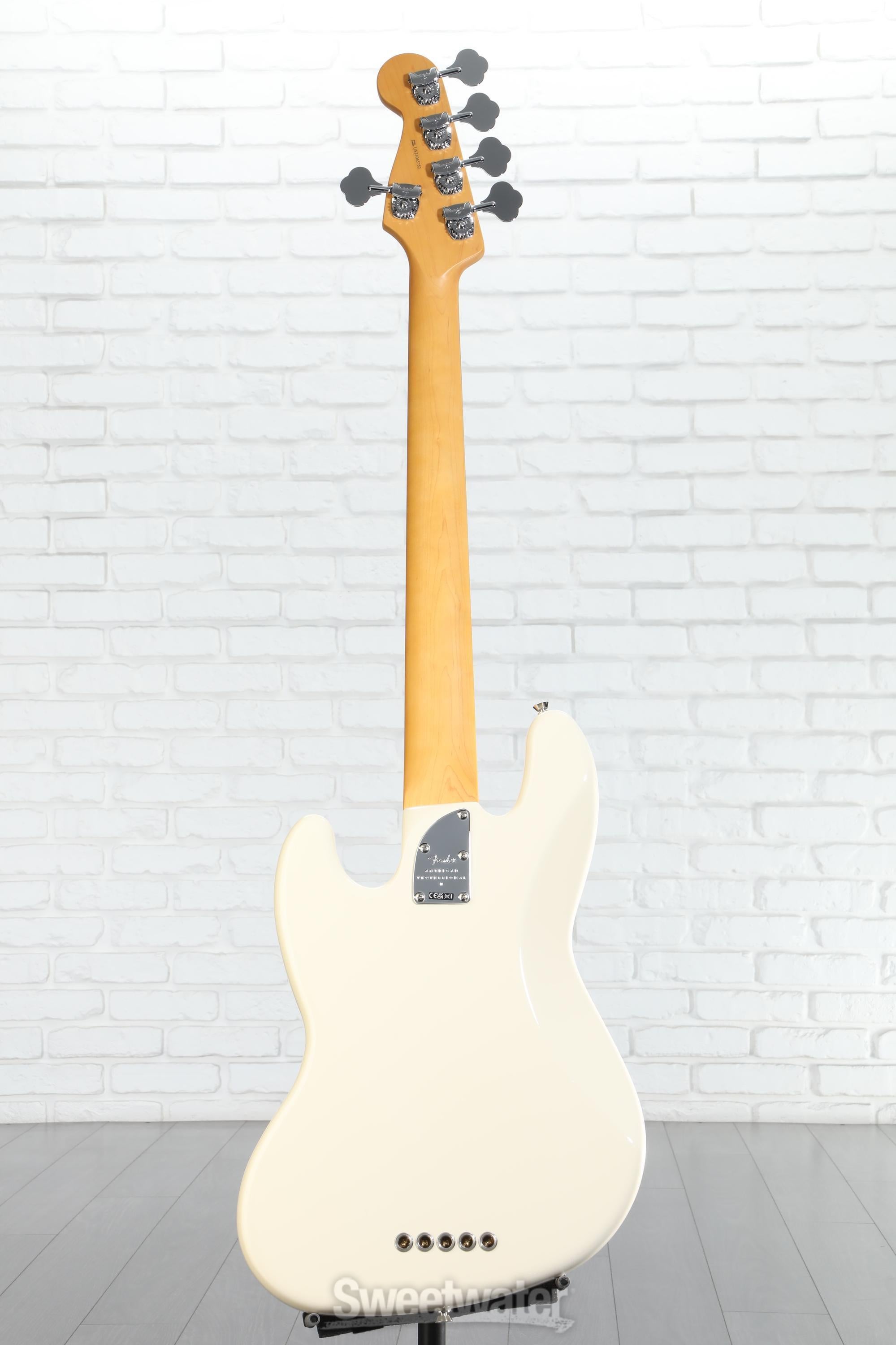 ベース Fender American Professional Jazz Bass V Fender American Professional Jazz Bass V - Sonic Gray with