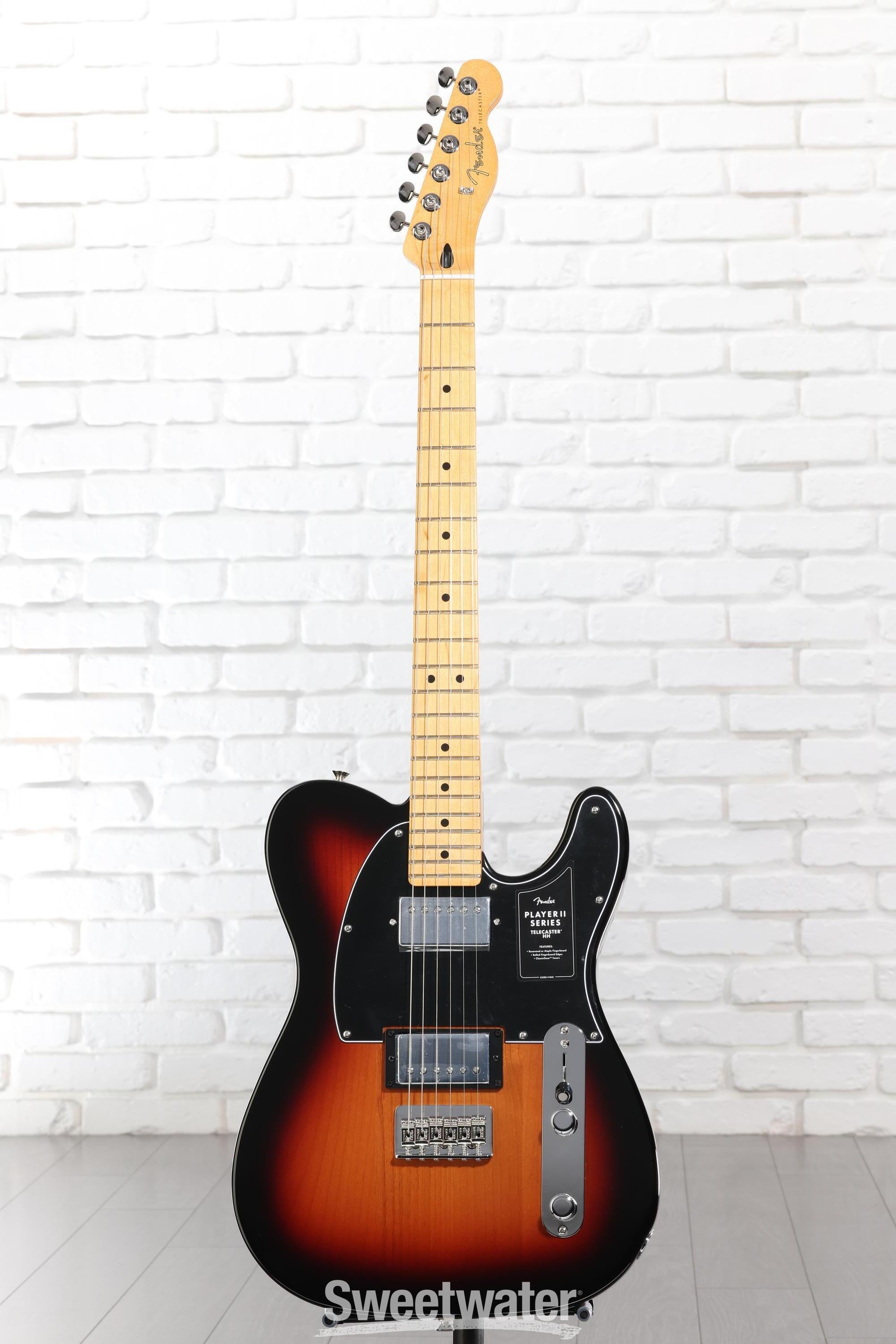 Fender Player II Telecaster HH Electric Guitar - 3-color Sunburst