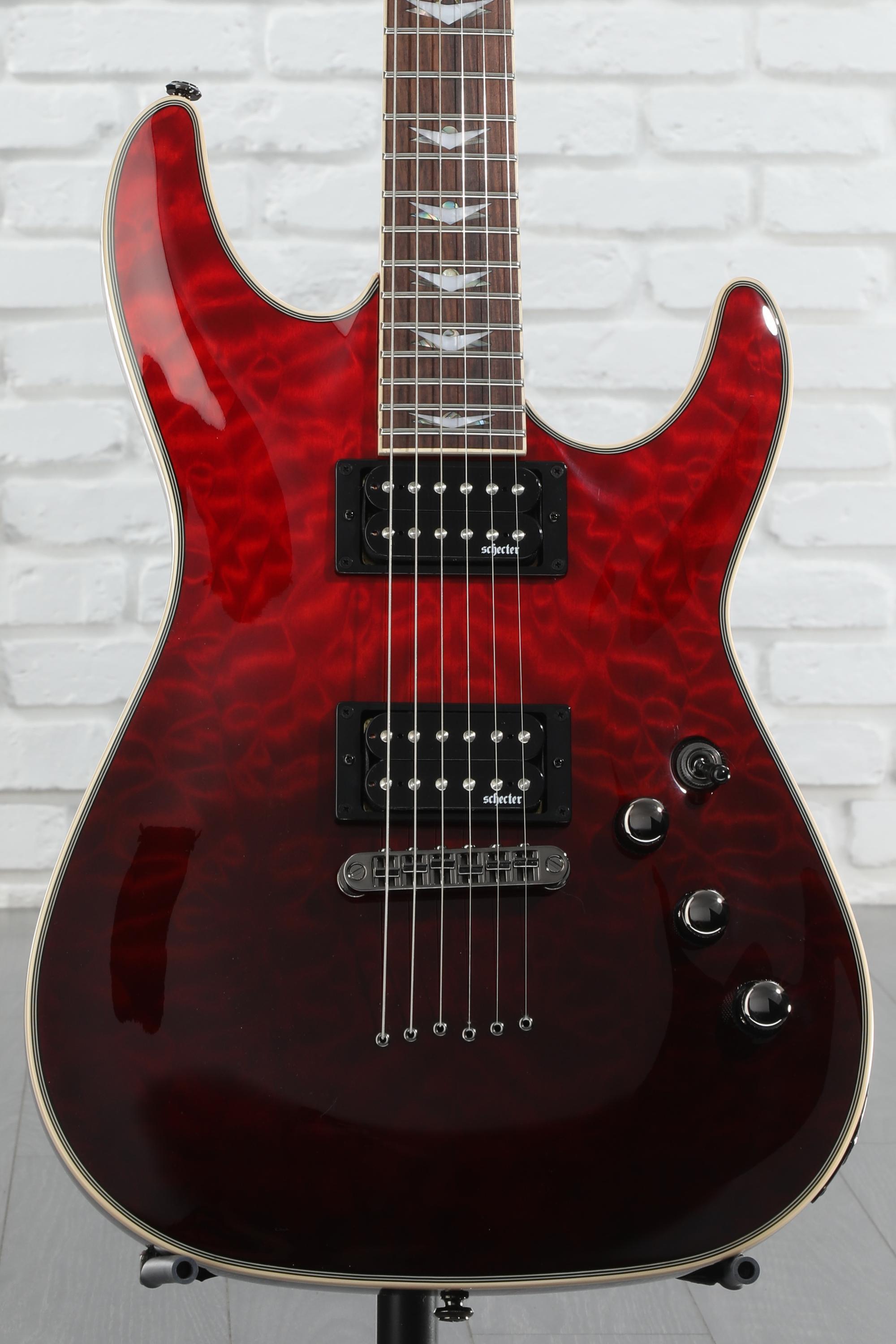 Schecter Omen Extreme-6 Electric Guitar - Blood Red | Sweetwater