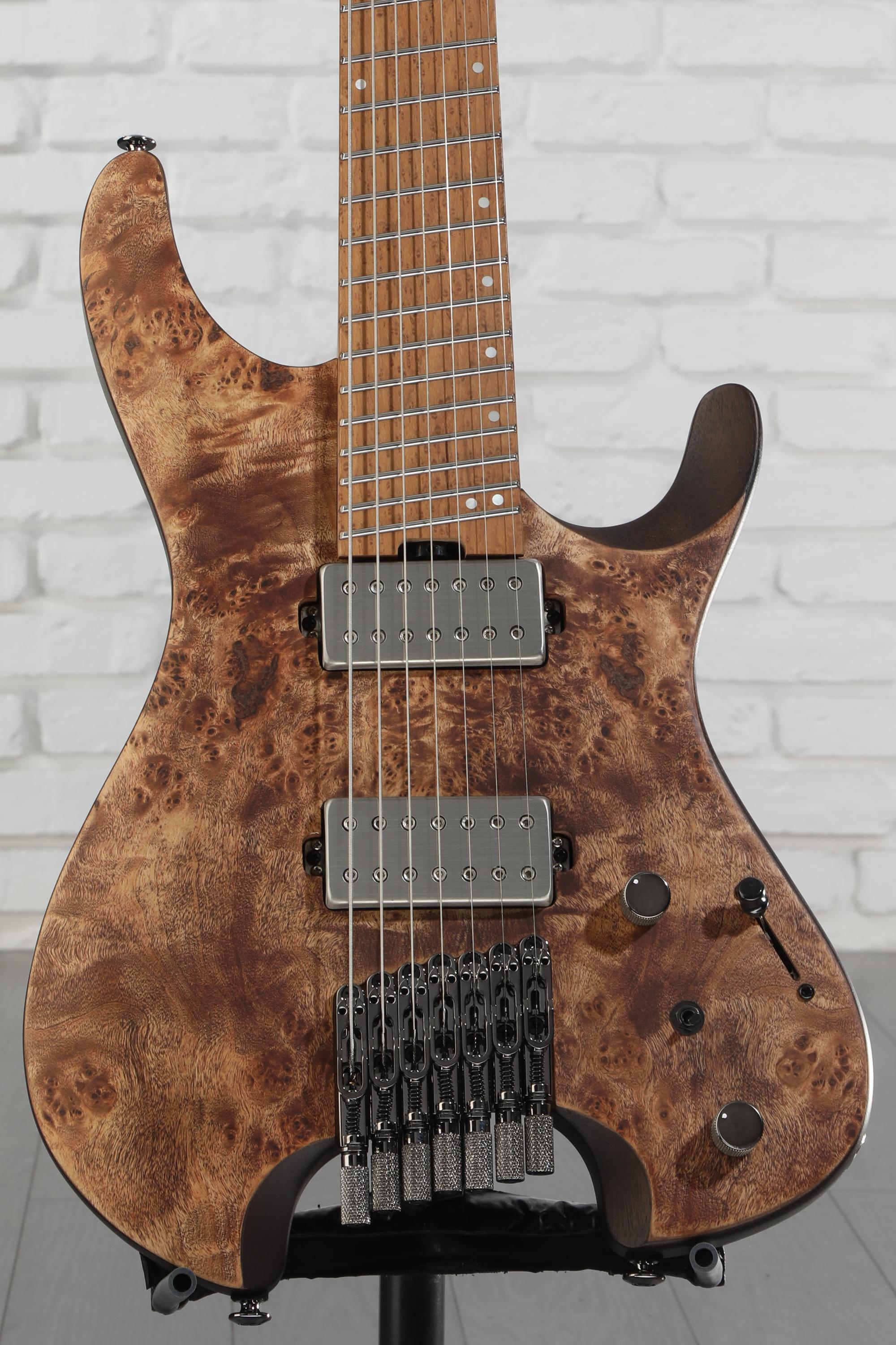 Ibanez QX527PB 7-string Electric Guitar - Antique Brown Stain