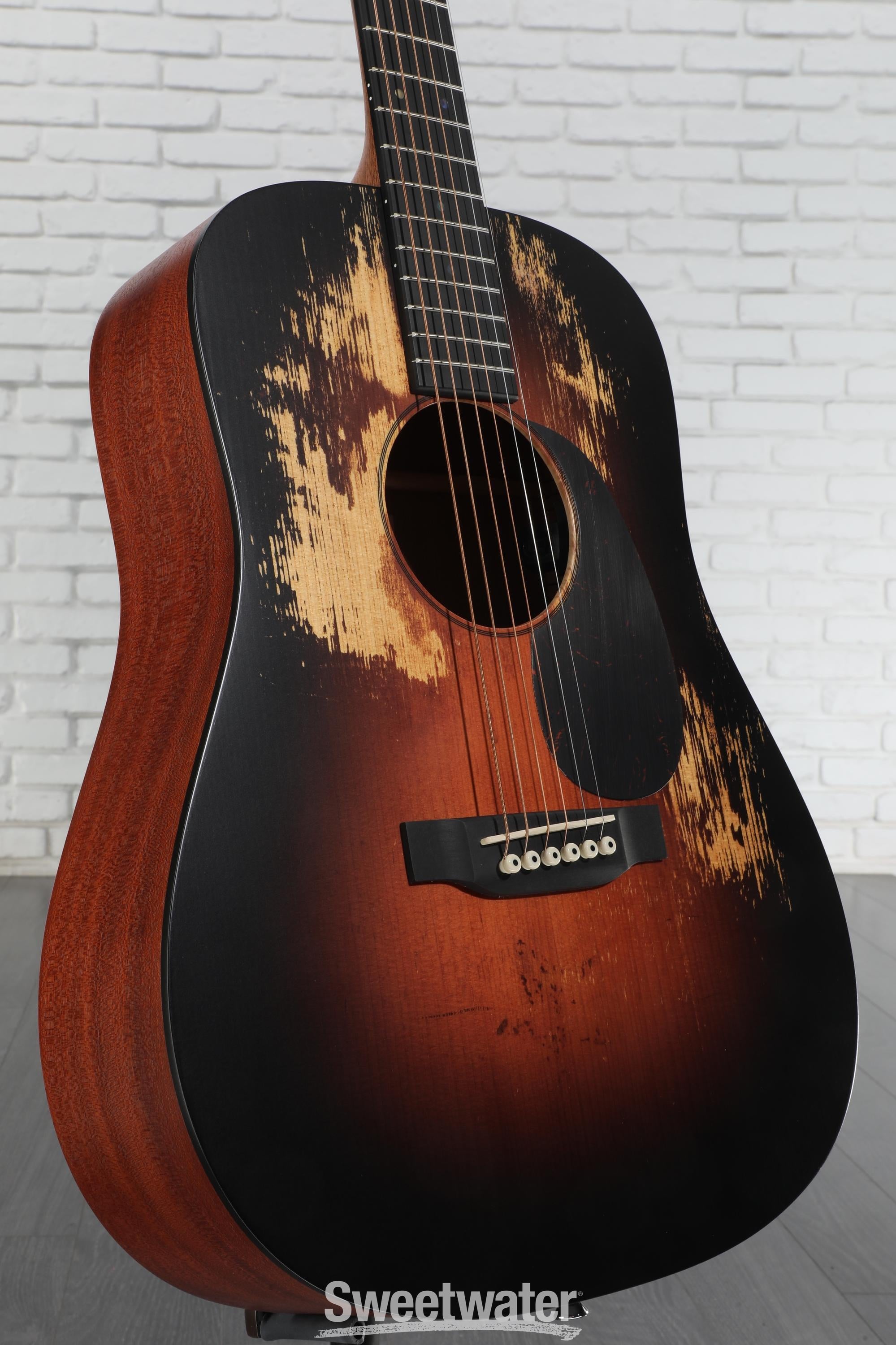 Martin D Jr-E StreetLegend Burst Acoustic-electric Guitar