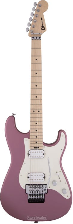 Charvel Pro-Mod So-Cal Style 1 FR M Sweetwater HH | - Mist Satin Burgundy