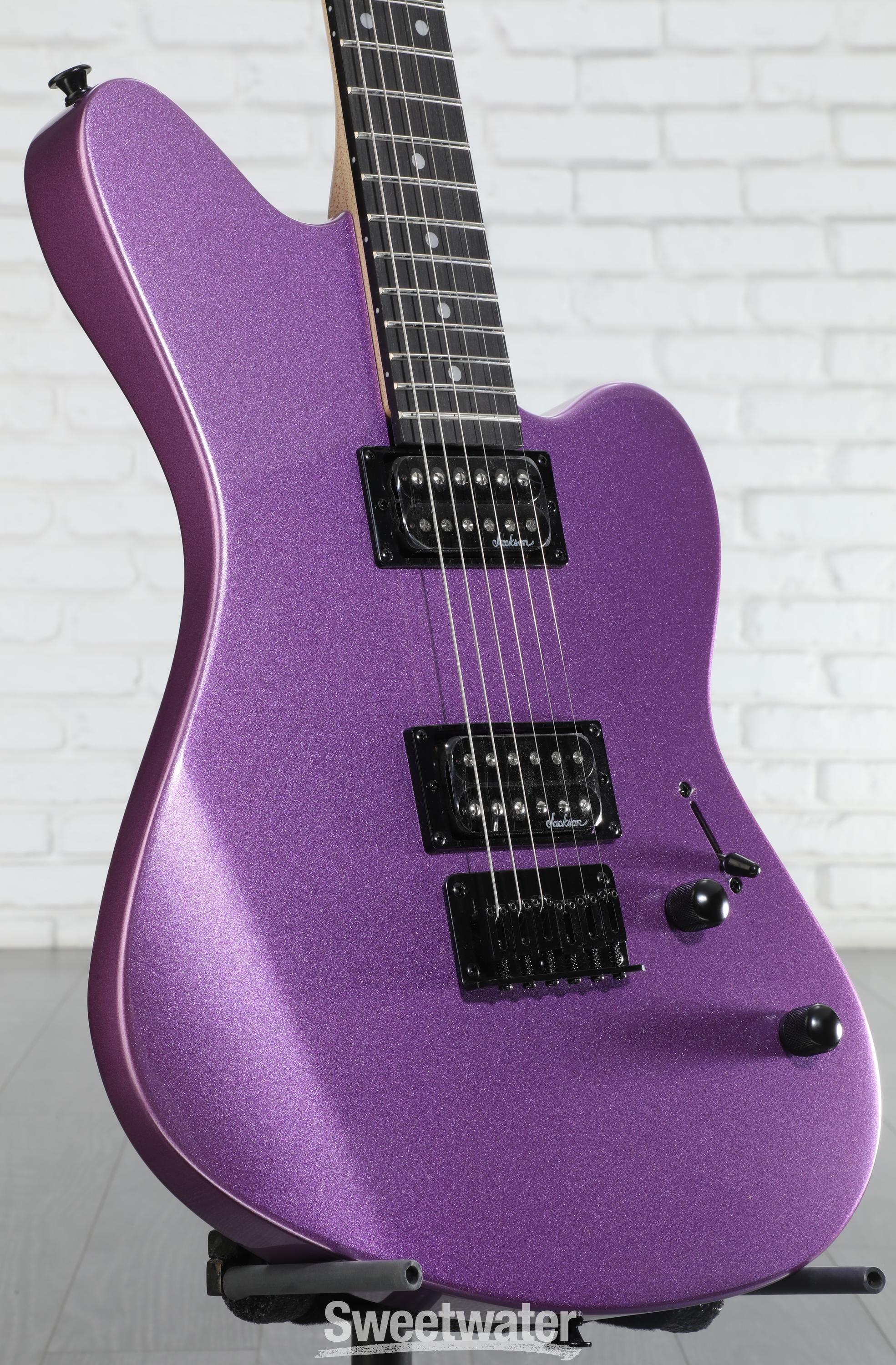 Jackson JS22 Surfcaster HT Electric Guitar - Metallic Purple