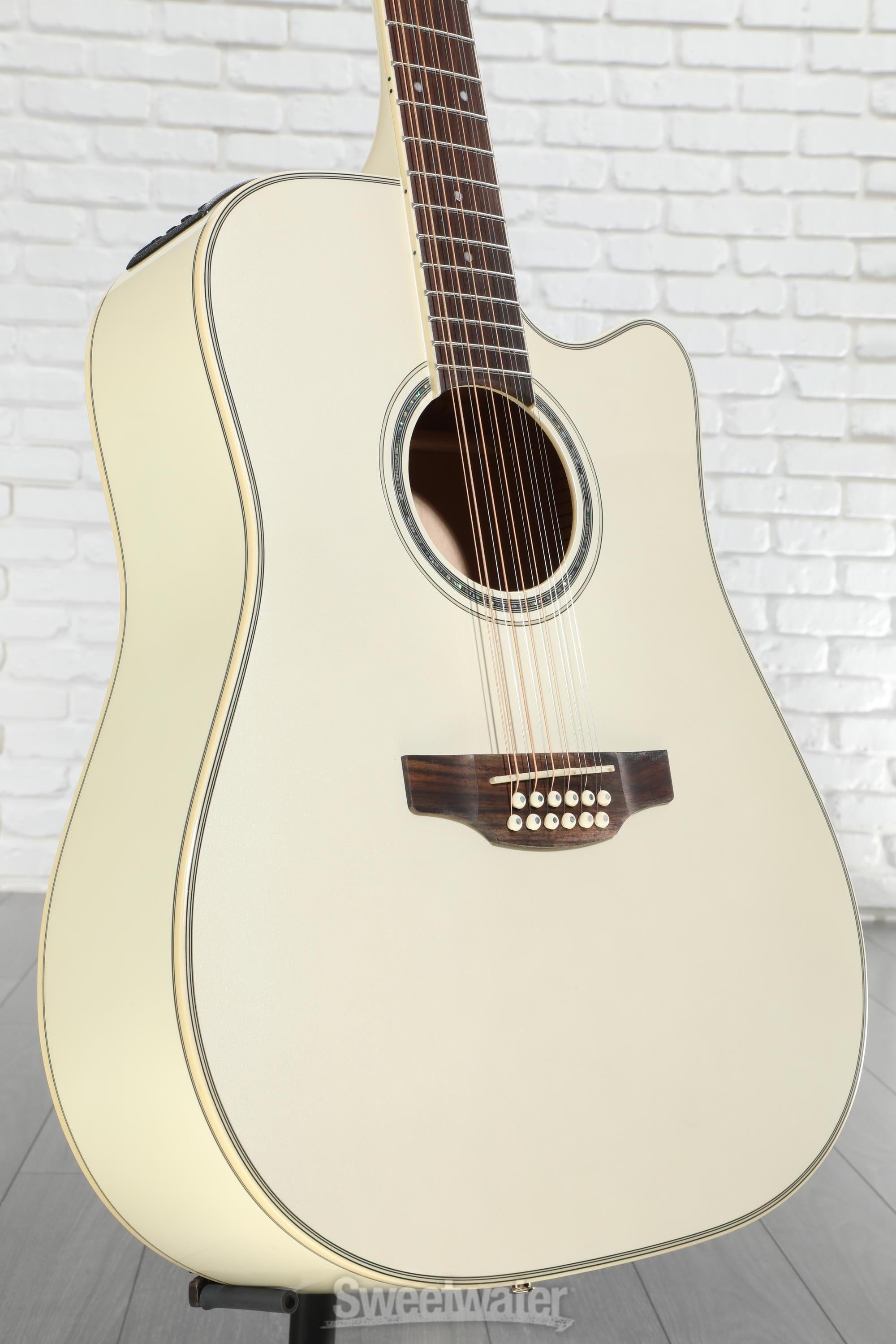 Takamine GD-37CE PW 12-string Acoustic-electric Guitar - Pearl White