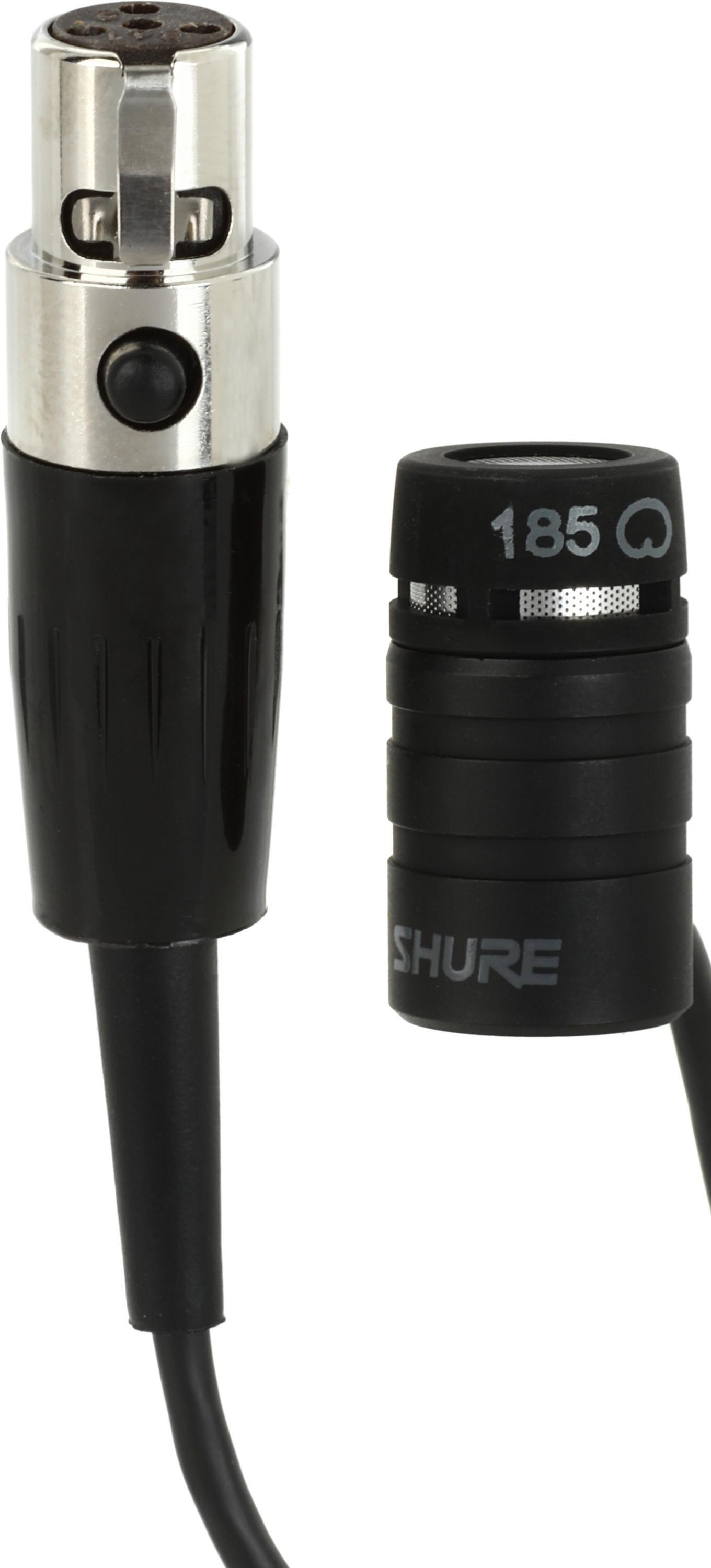 Shure MX150B/C-TQG Lavalier Microphone for Shure Wireless