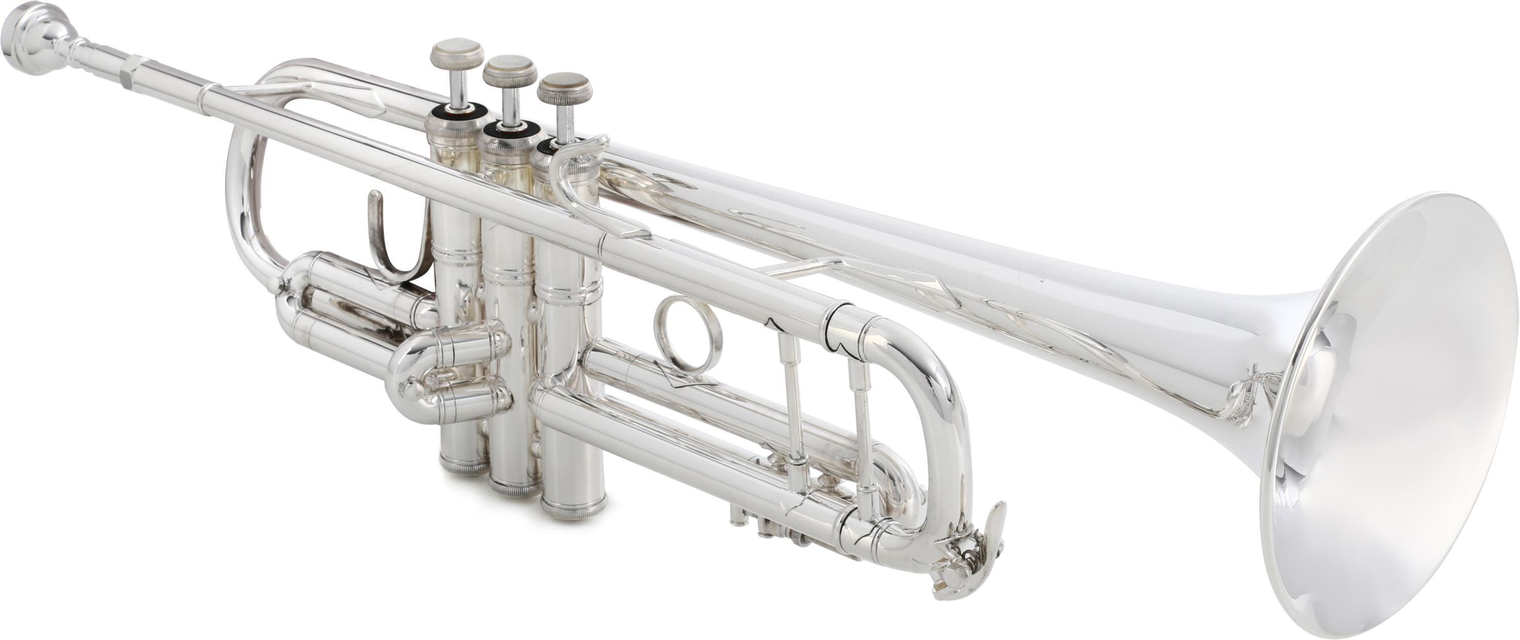 Bach 180 Stradivarius Professional Bb Trumpet - Silver-Plated with