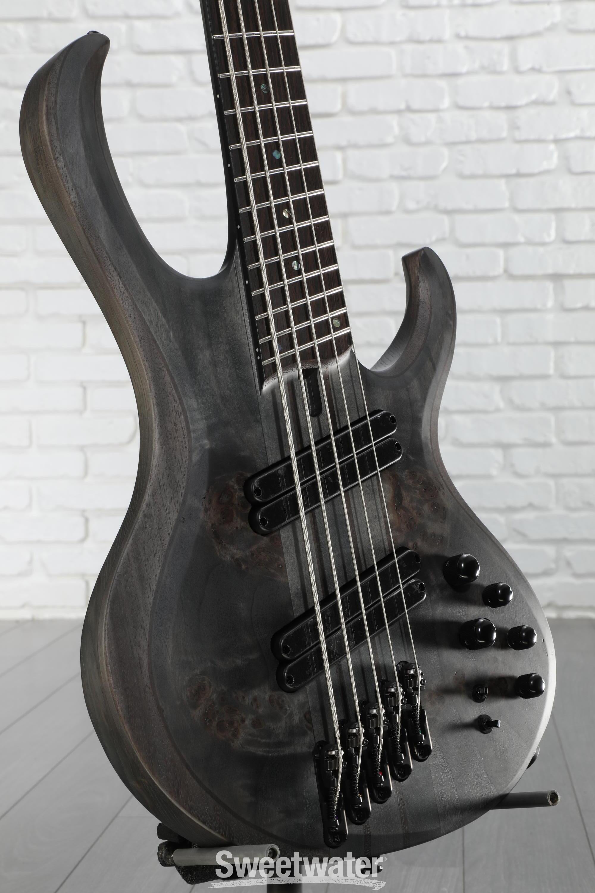Ibanez Bass Workshop BTB805MS 5-string Bass Guitar - Transparent
