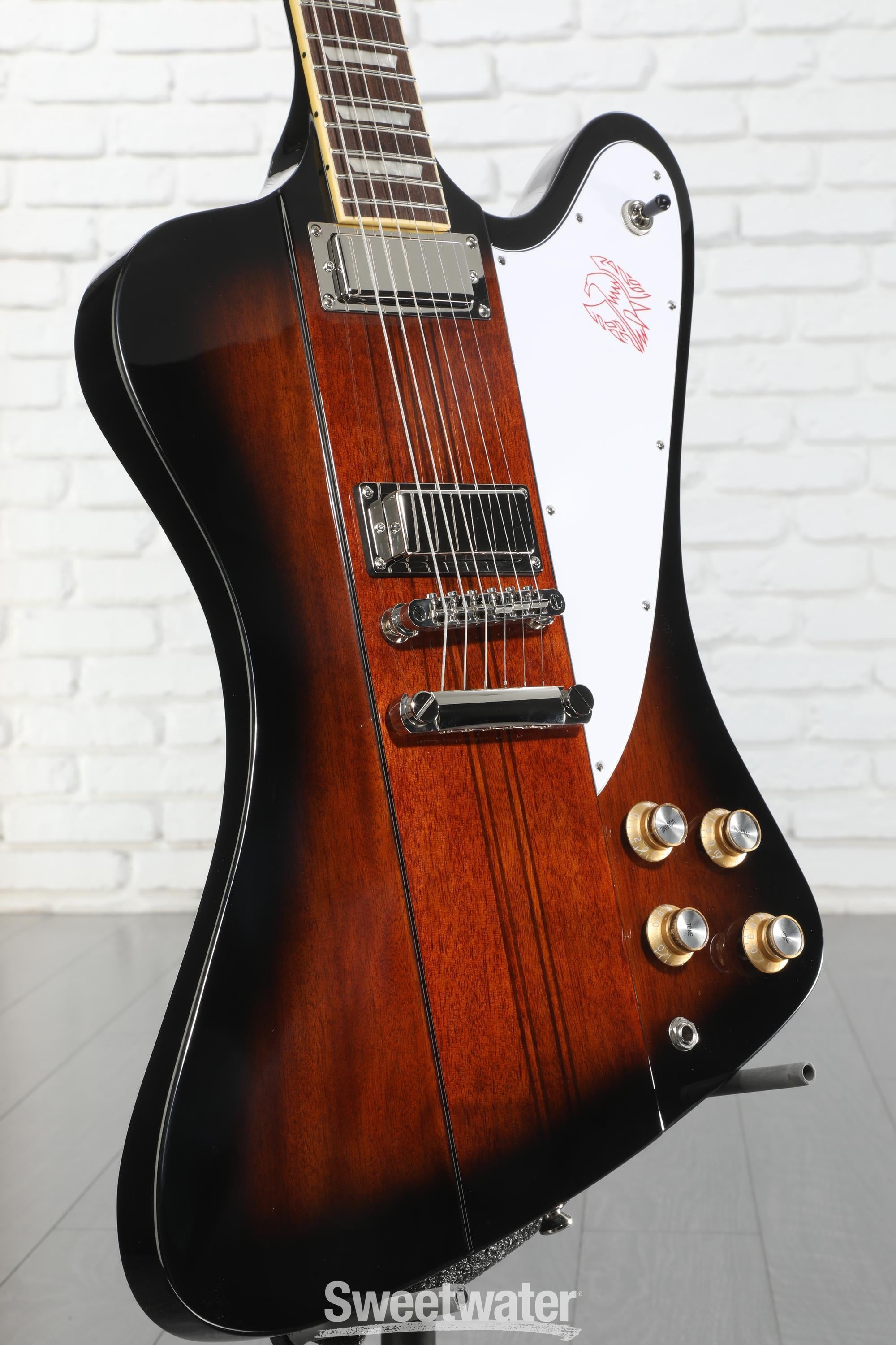 epiphone Firebird Vintage Sunburst　エピフォン Epiphone Firebird Electric Guitar - Vintage Sunburst | Sweetwater