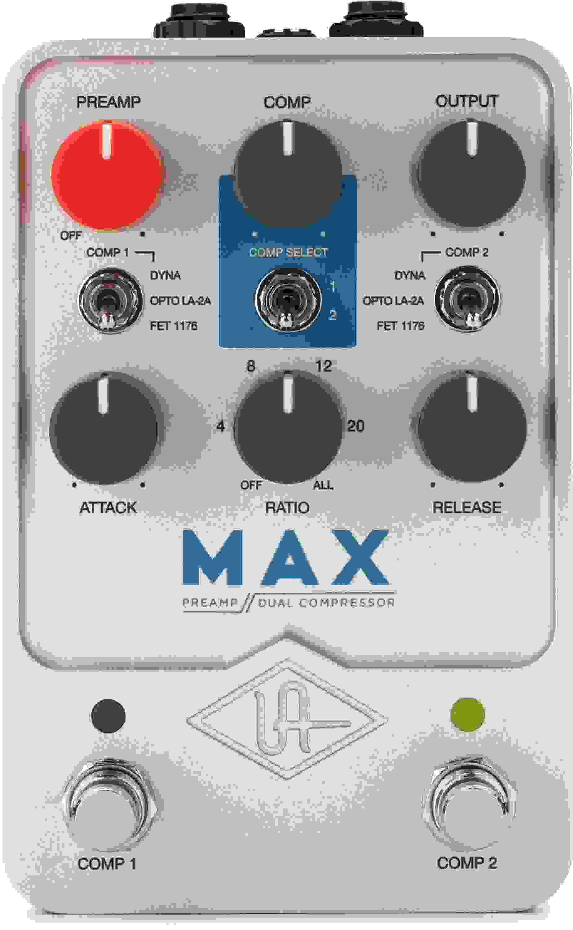 Universal Audio Max Preamp and Dual Compressor Pedal