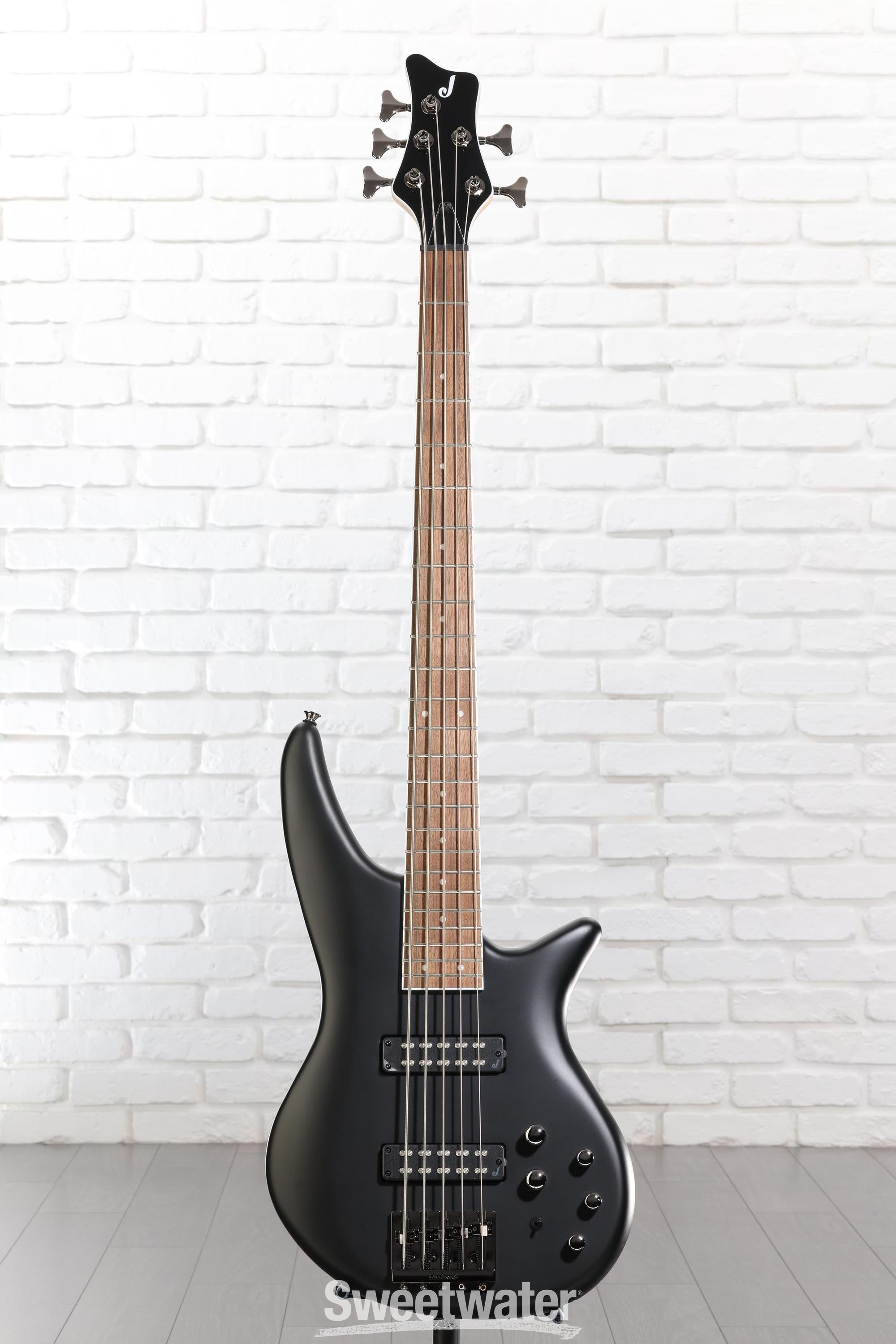 Jackson Spectra JS3V Bass Guitar - Satin Black | Sweetwater