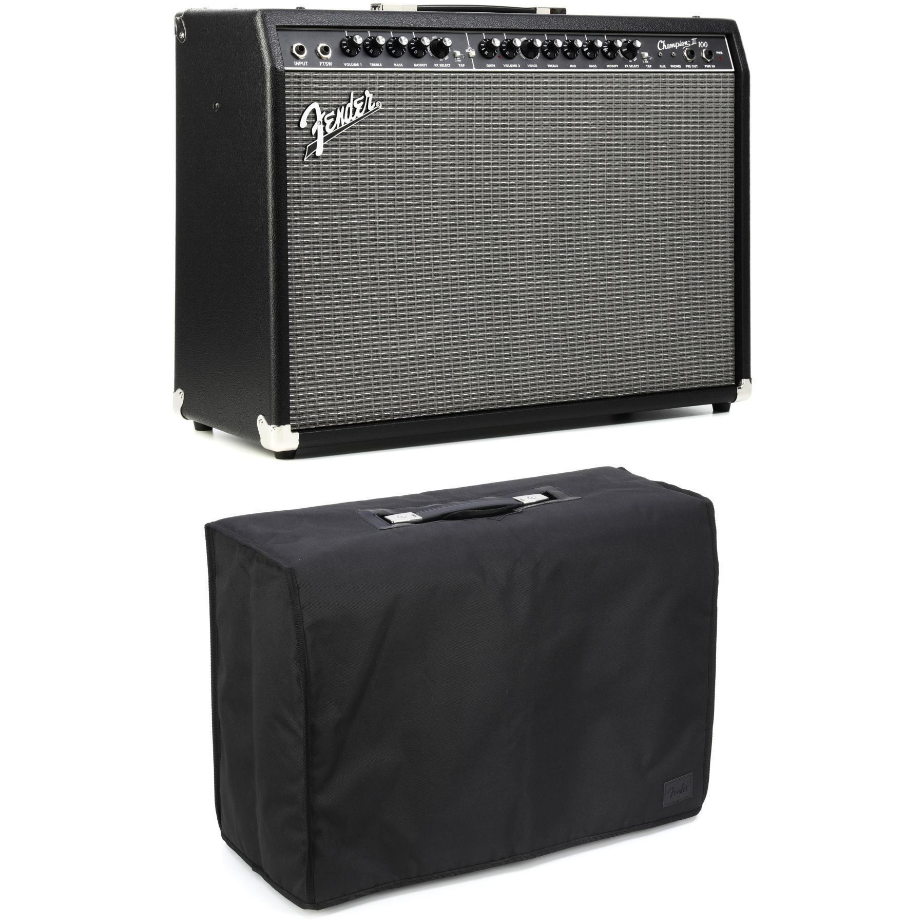 Photo of Fender Champion II 100-watt 2 x 12-inch Combo Amplifier with Deluxe Padded Cover