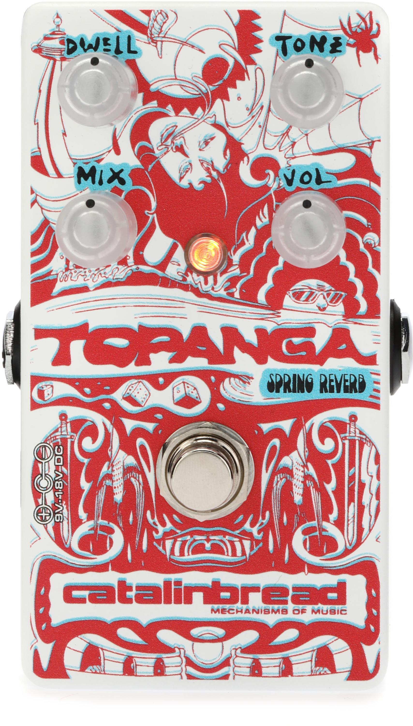 Catalinbread Topanga Spring Reverb Pedal - 3D