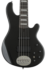 Photo of Lakland Skyline 55-02 Custom Bass Guitar - Black Sparkle with Ebony Fingerboard