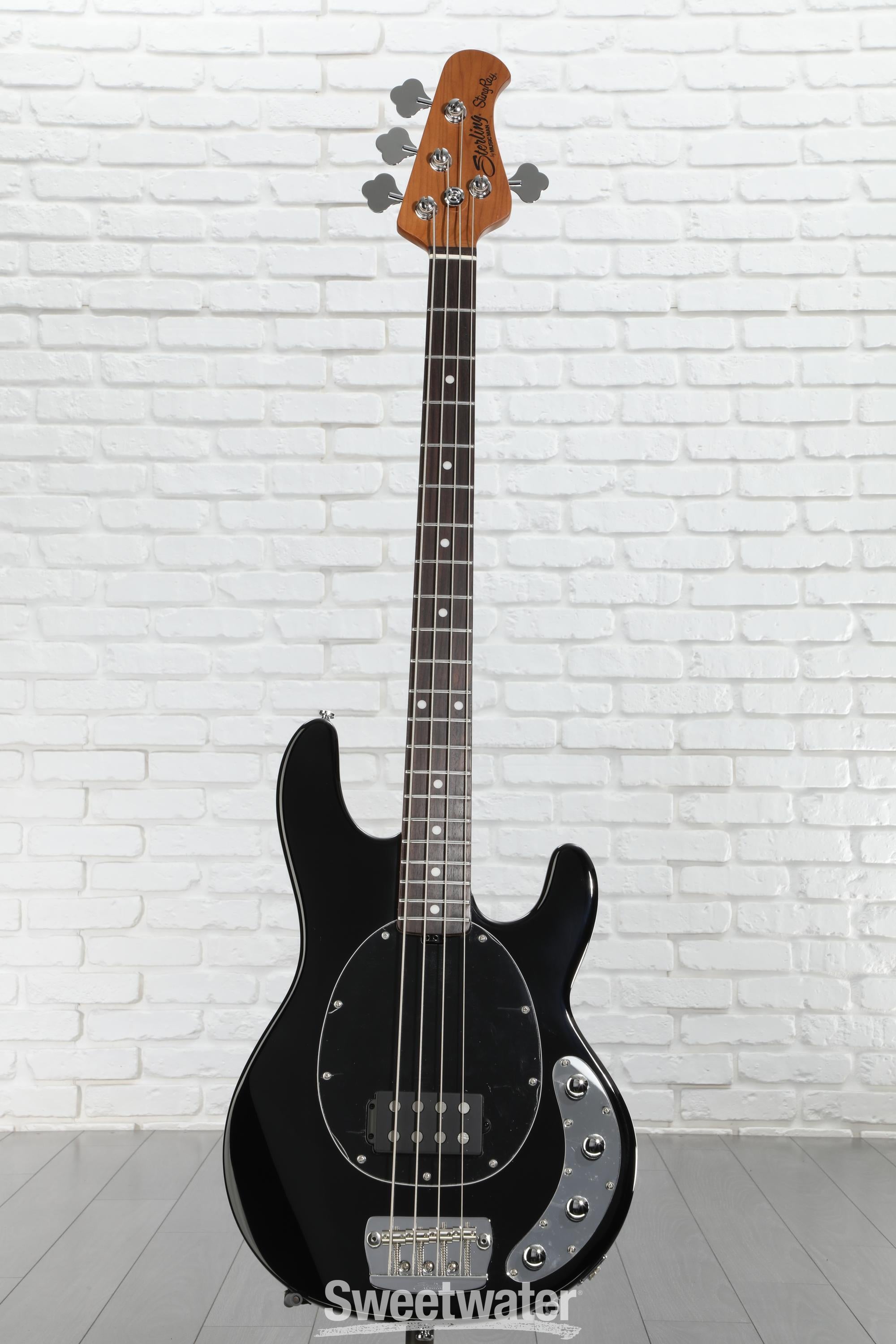 Sterling By Music Man StingRay RAY34 Bass Guitar - Black