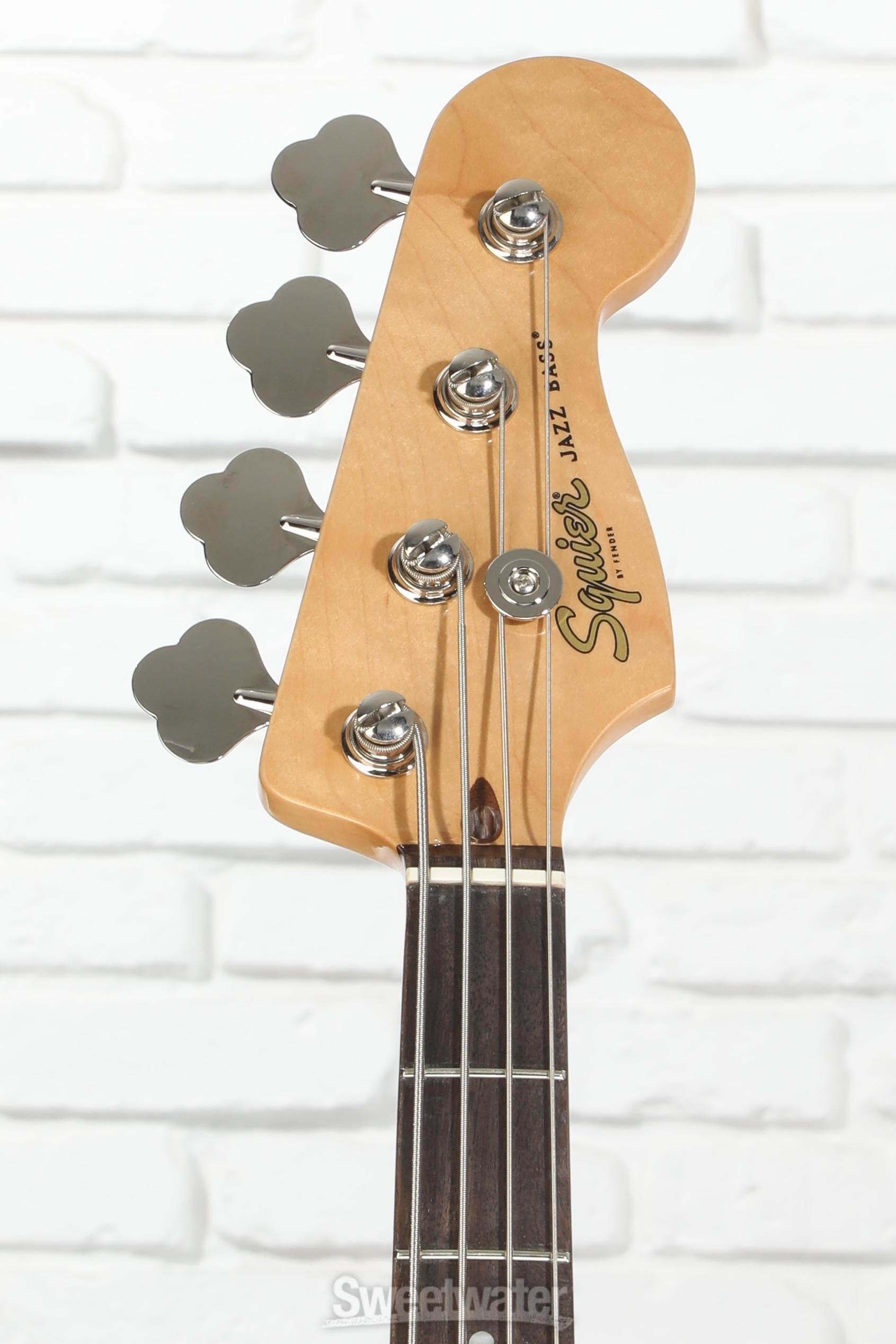 Squier Classic Vibe '60s Jazz Bass - Daphne Blue | Sweetwater