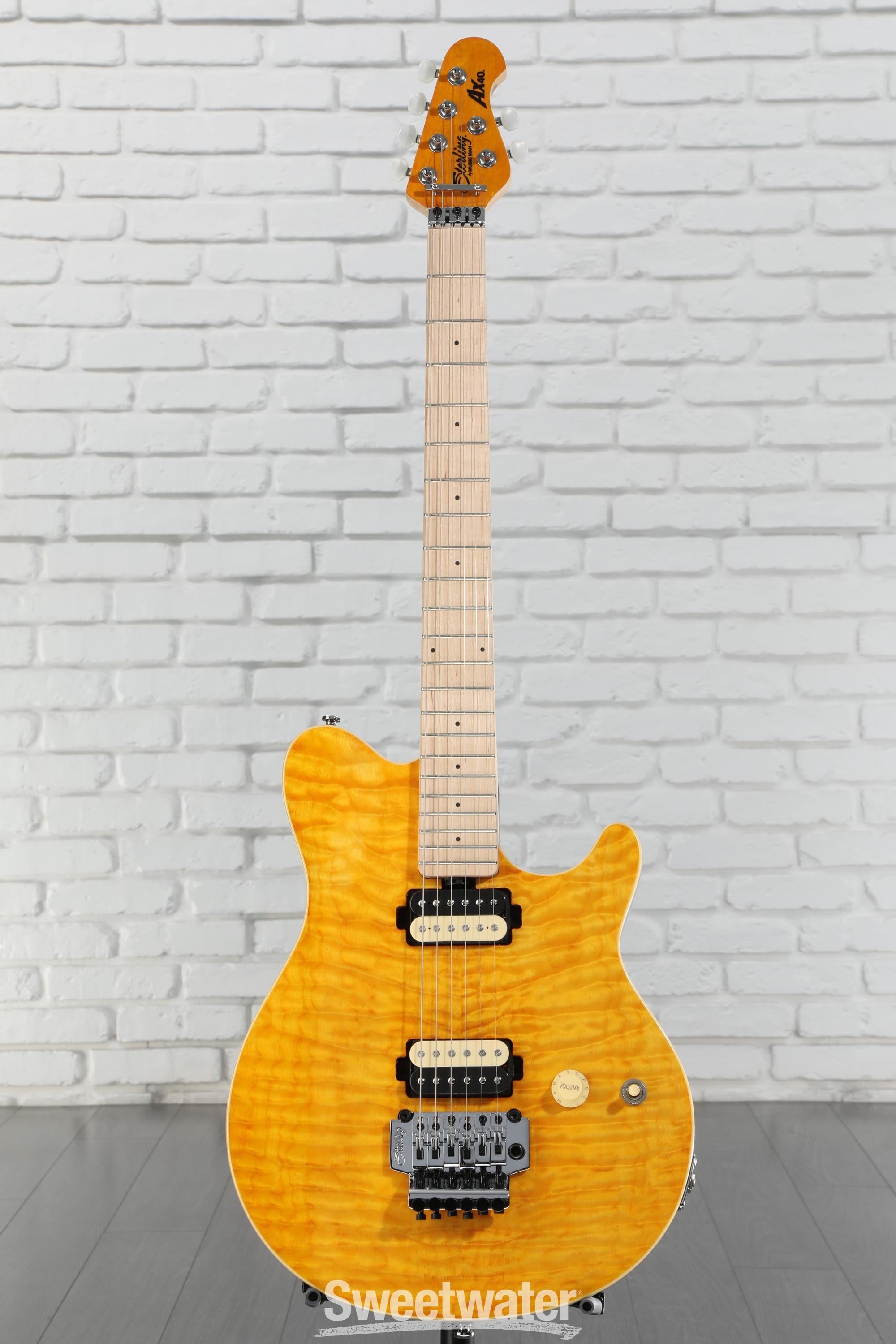 ギター Sterling MusicMan AXIS AX40 Trans Gold Sterling by MUSICMAN AXIS AX40-TGO-M (Trans Gold) ｜イケベ