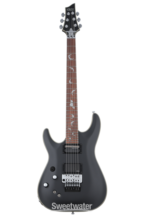 SCHECTER　DAMIEN PLATINUM-6FR-S Schecter Damien Platinum 6 FR-S - Satin Black, LH | Sweetwater