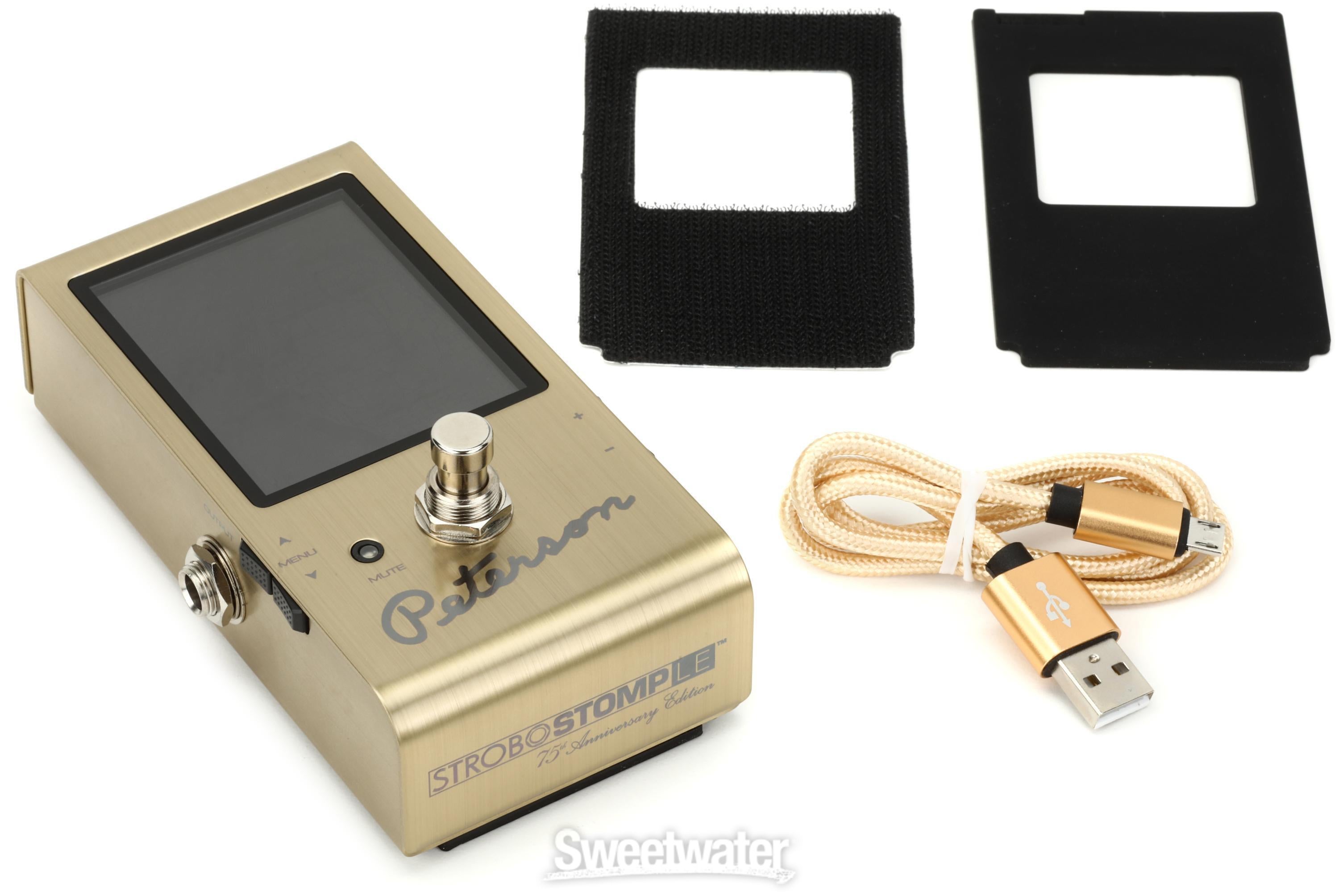 新品 未使用 Peterson StroboStomp HD 75thコンパクトな筐体にPete