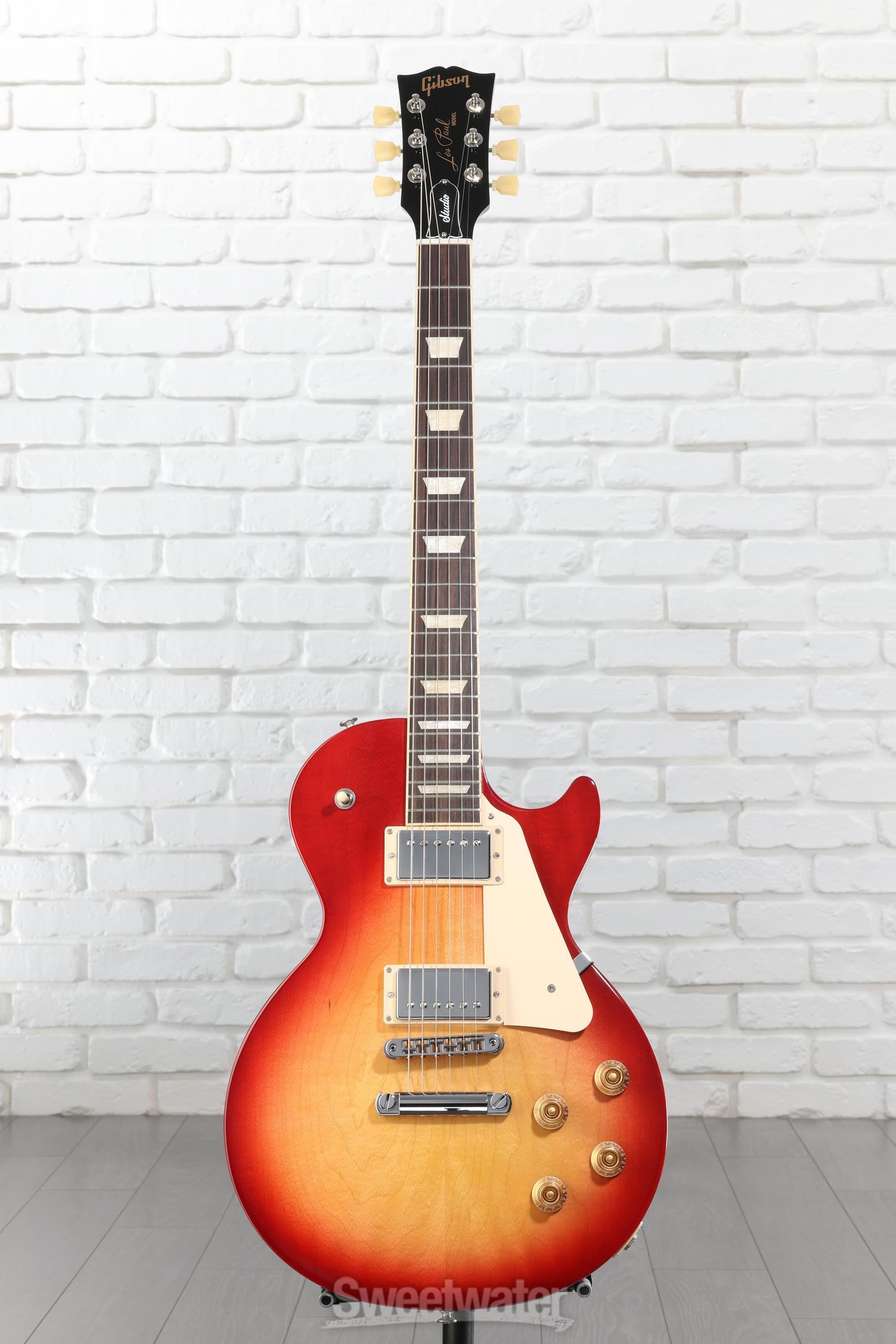 Gibson Les Paul Studio Electric Guitar - Cherry Sunburst | Sweetwater