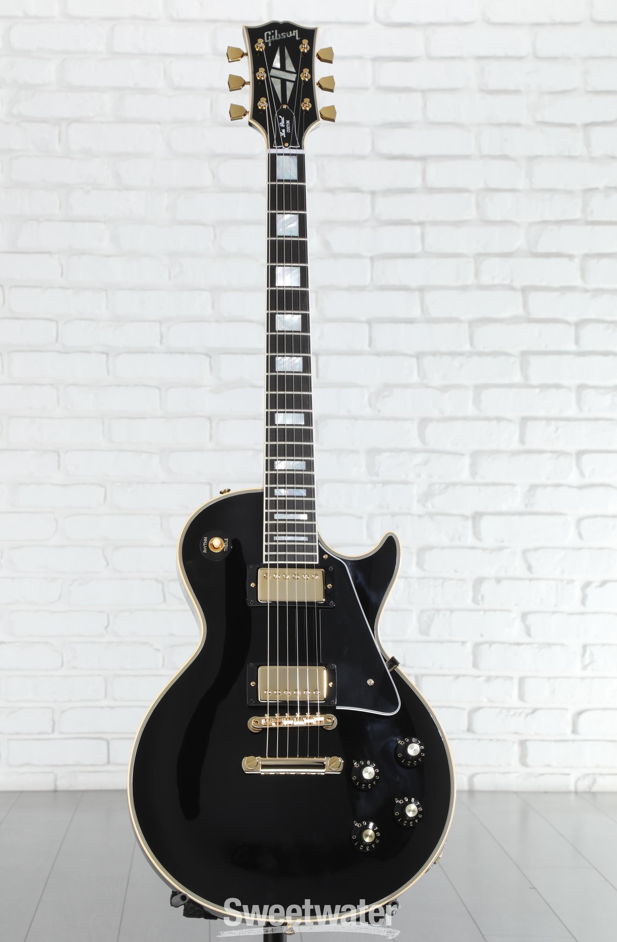 Gibson Custom 1968 Les Paul Custom Reissue Electric Guitar - Ebony