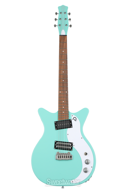 Danelectro 59XT Electric Guitar - Dark Aqua | Sweetwater