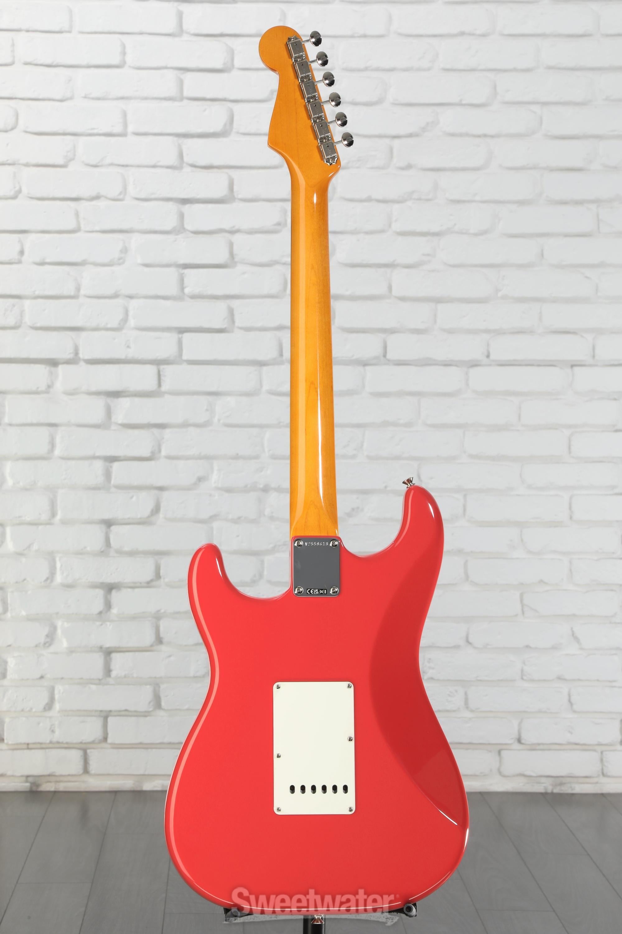 American vintageストラトキャスター/fiesta red 最終 Amazon.com