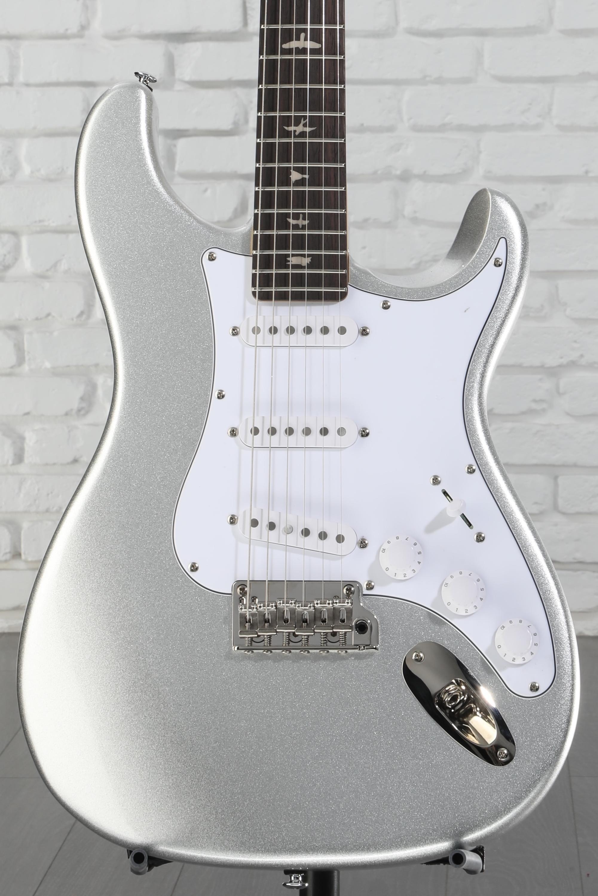 PRS SE Silver Sky Electric Guitar - Platinum Spark