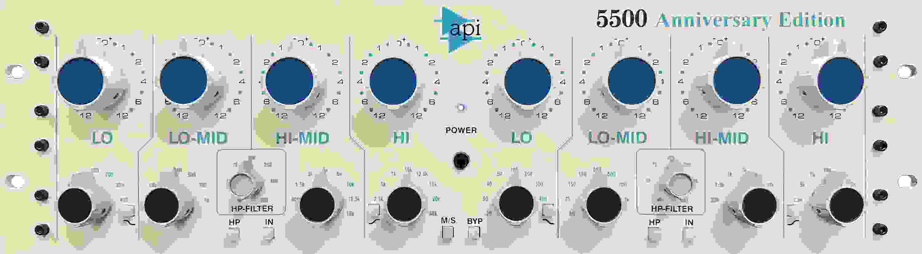 API 5500 Anniversary Edition Dual Equalizer Sweetwater
