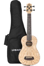 Photo of Kala Quilted Ash U-Bass, Acoustic-electric - Natural