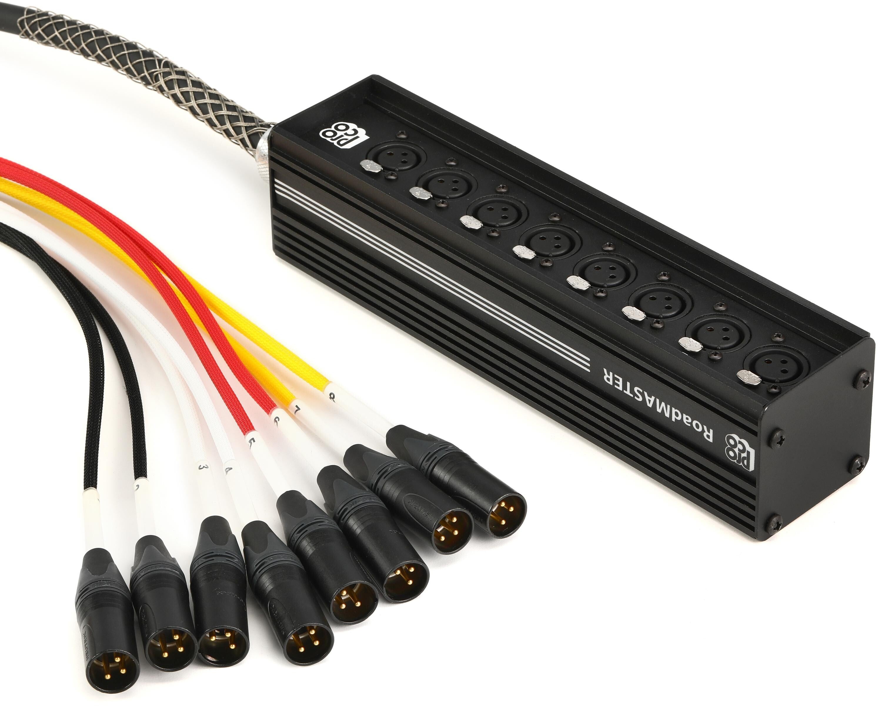 Photo of Pro Co RMST 8-channel XLR Drop Snake - 50 foot