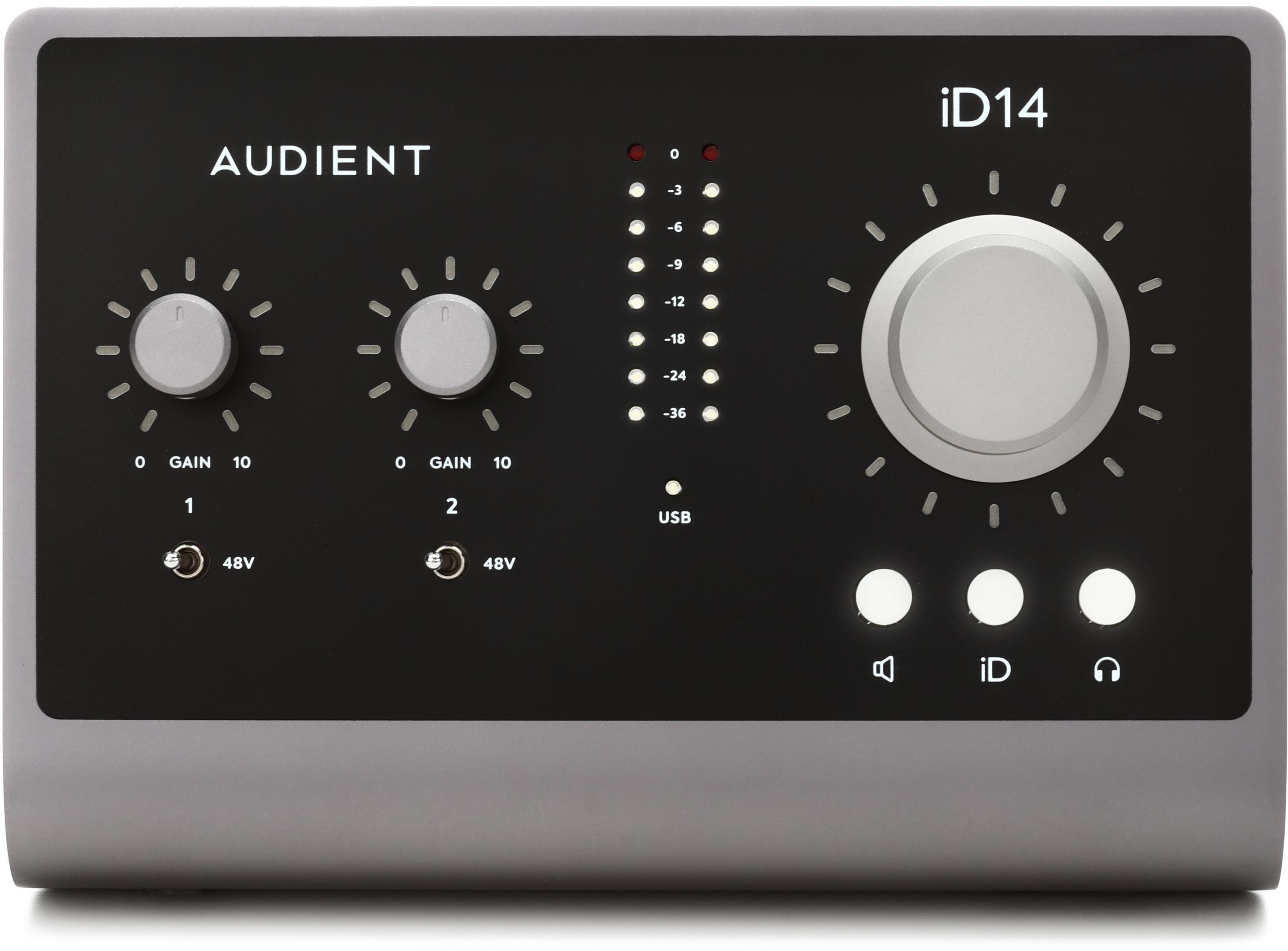 Audient iD14 MKII USBC Audio Interface Sweetwater