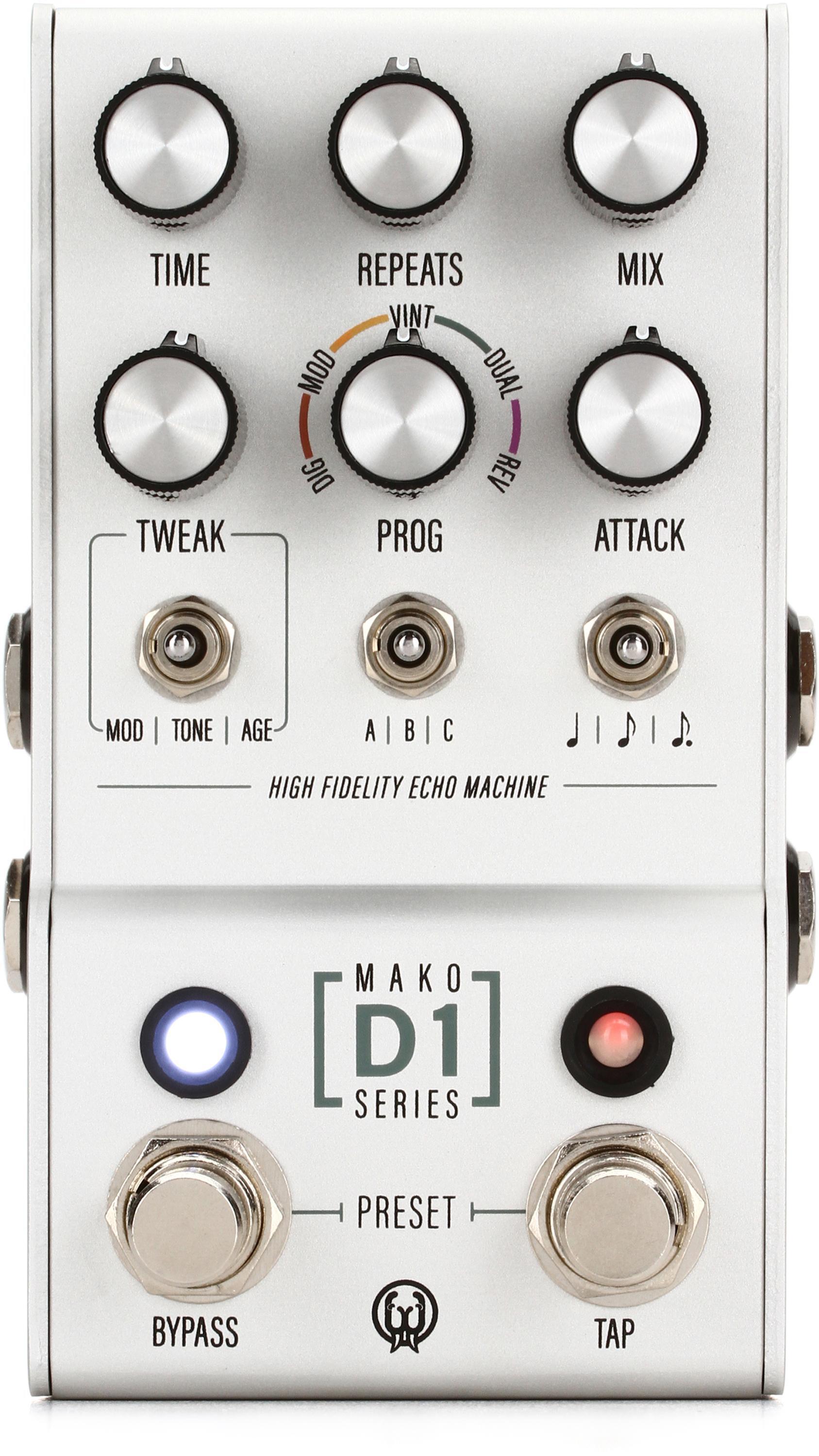 Walrus Audio Mako Series D1 High-Fidelity Delay Pedal Reviews