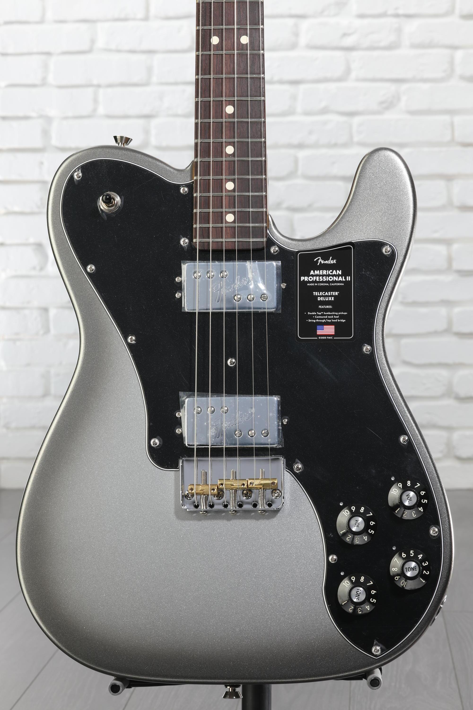 Fender American Professional II Telecaster Deluxe - Mercury with