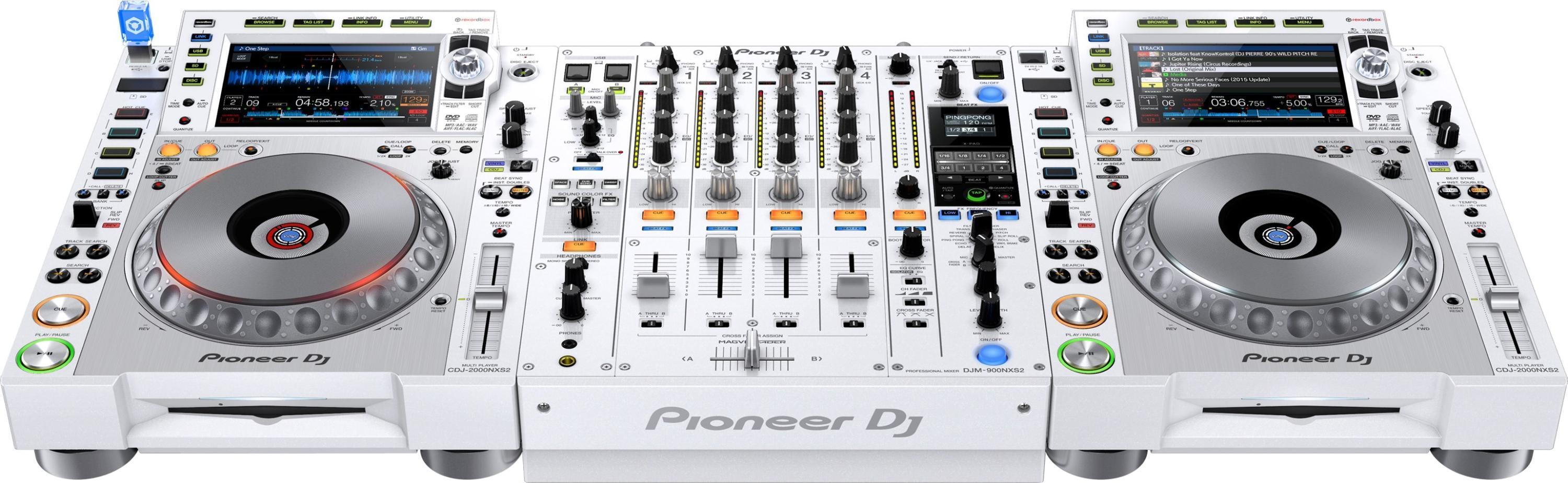 Pioneer DJ CDJ-2000NXSW and DJM-900NXSW Limited Edition System - White |  Sweetwater