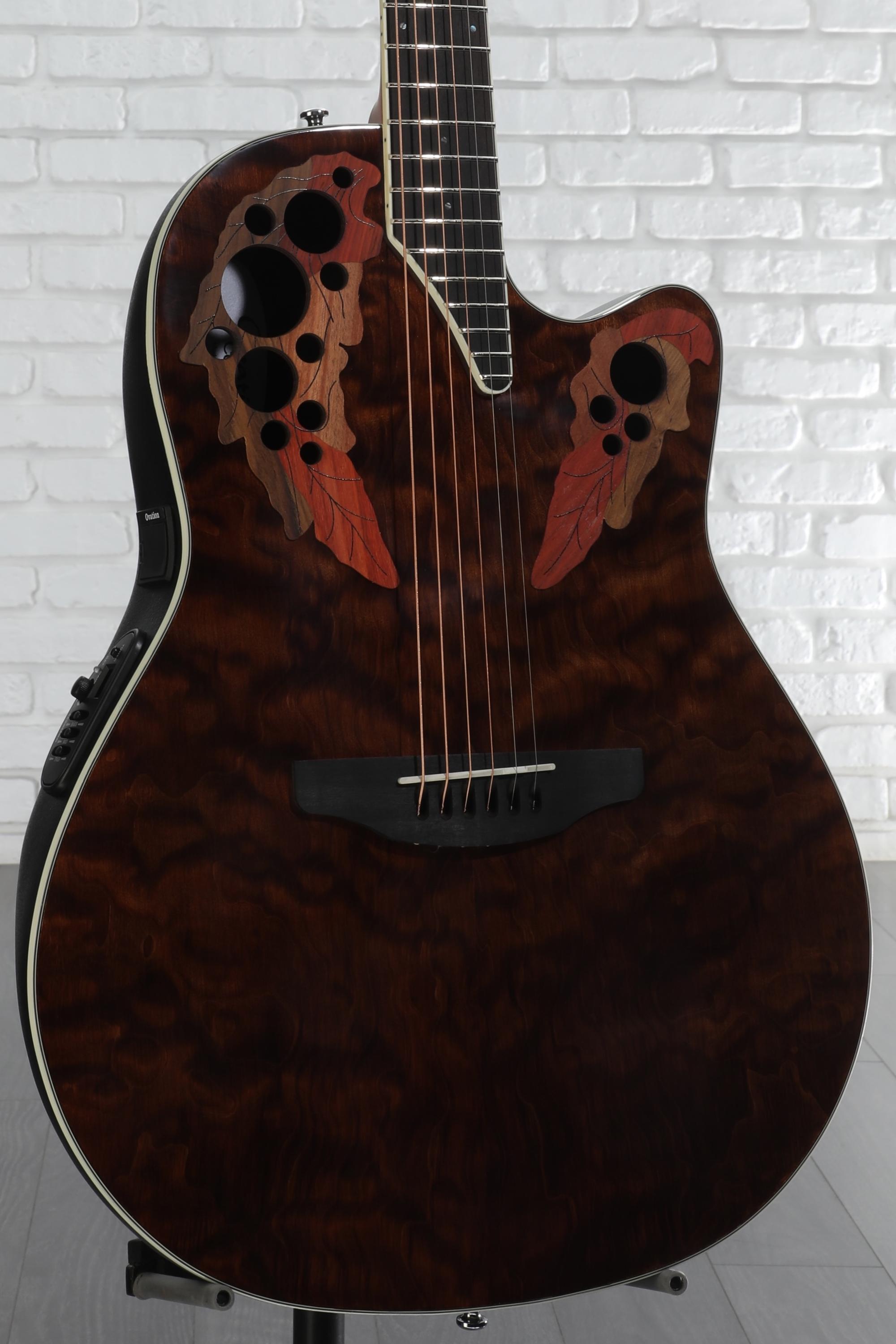 ギター Snake .2Ovation Celebrity CE48P-RG Ovation Celebrity Elite CE48P-RG Super Shallow Acoustic