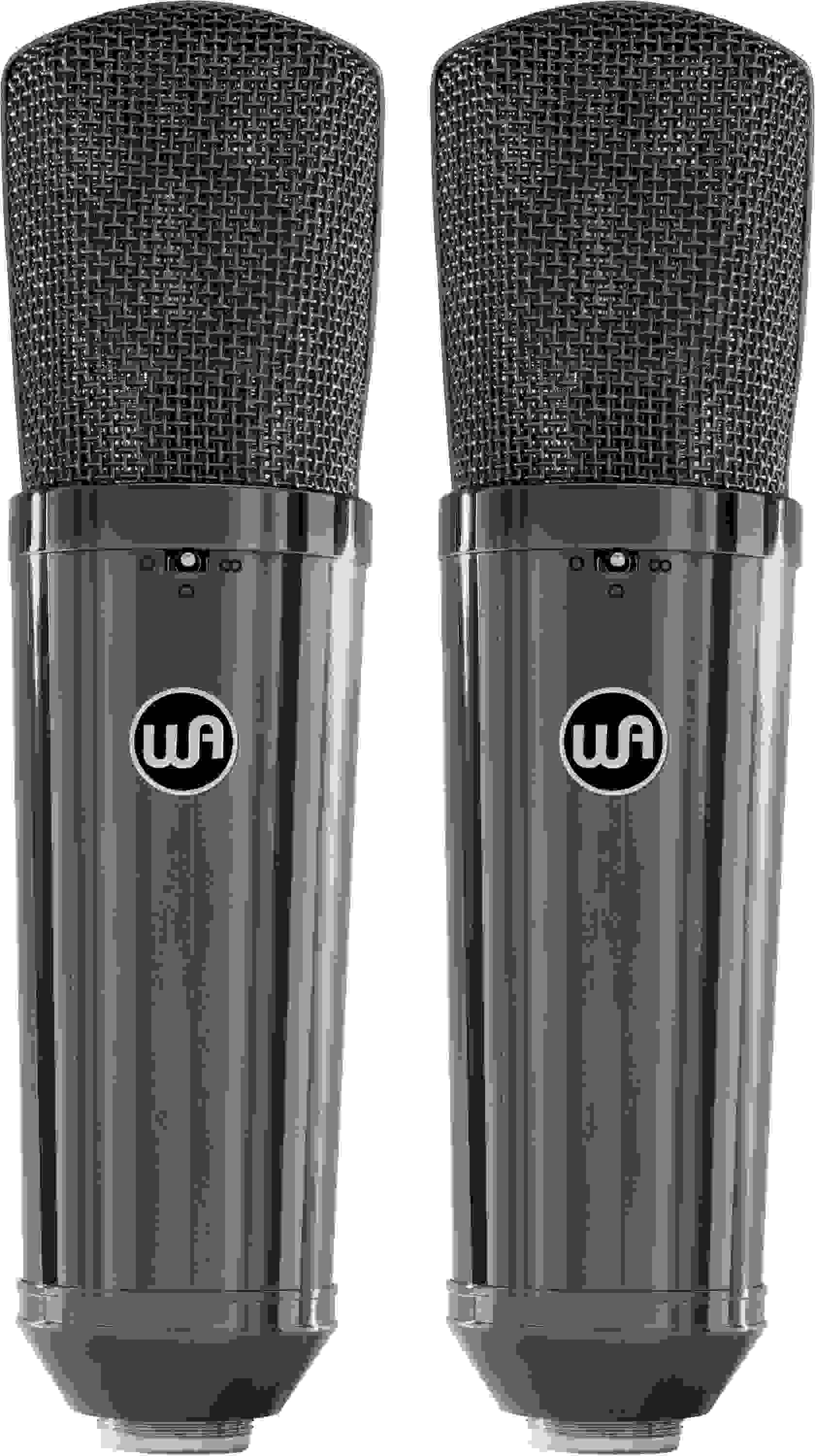 Warm Audio WA-87 R2 TS Large-diaphragm Condenser Microphone Stereo Pair ...