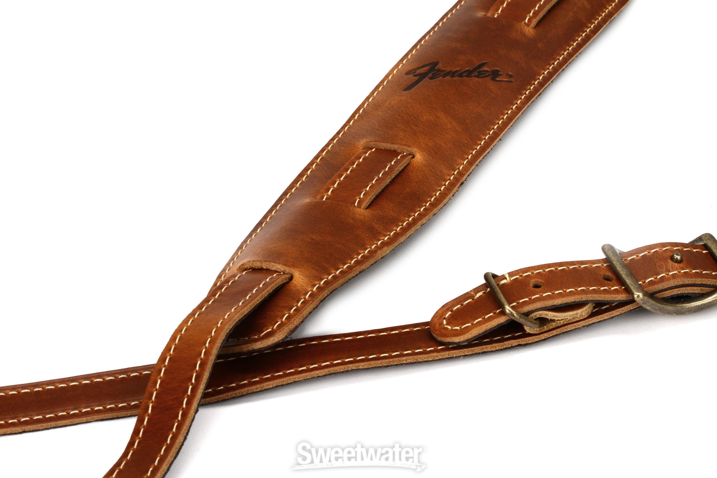 Fender Mustang Saddle Strap - Butterscotch