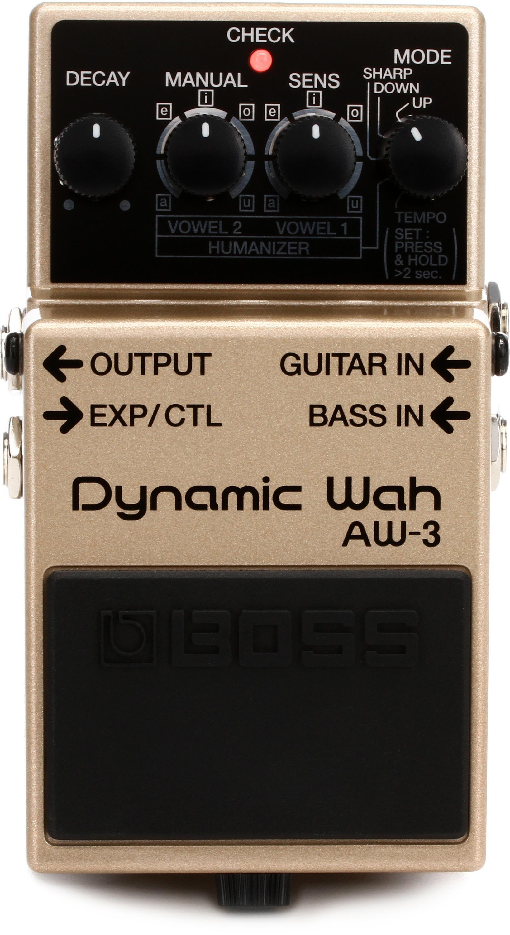 Boss AW-3 Dynamic Wah Pedal | Sweetwater