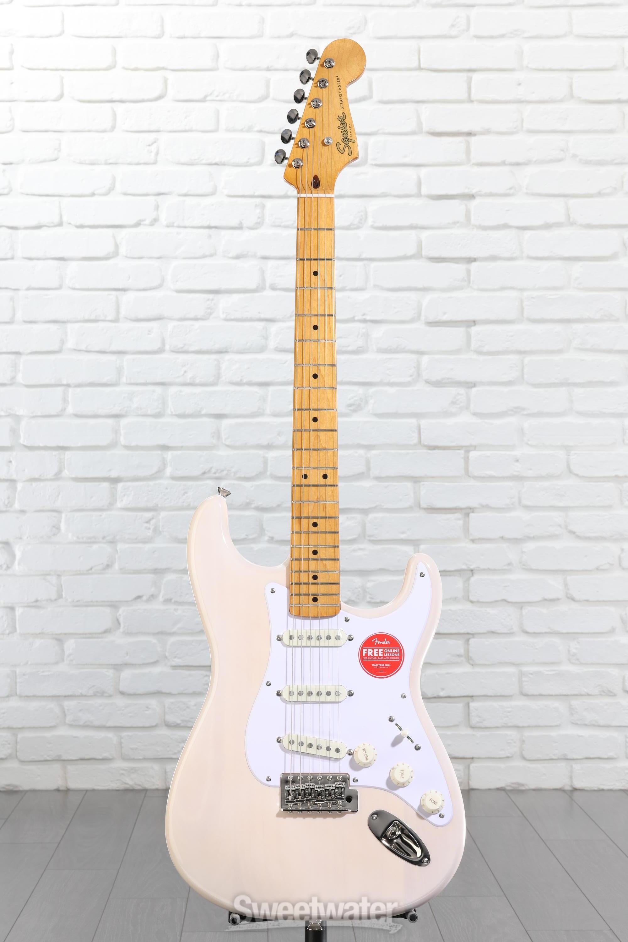 Squier Classic Vibe '50s Stratocaster - White Blonde | Sweetwater