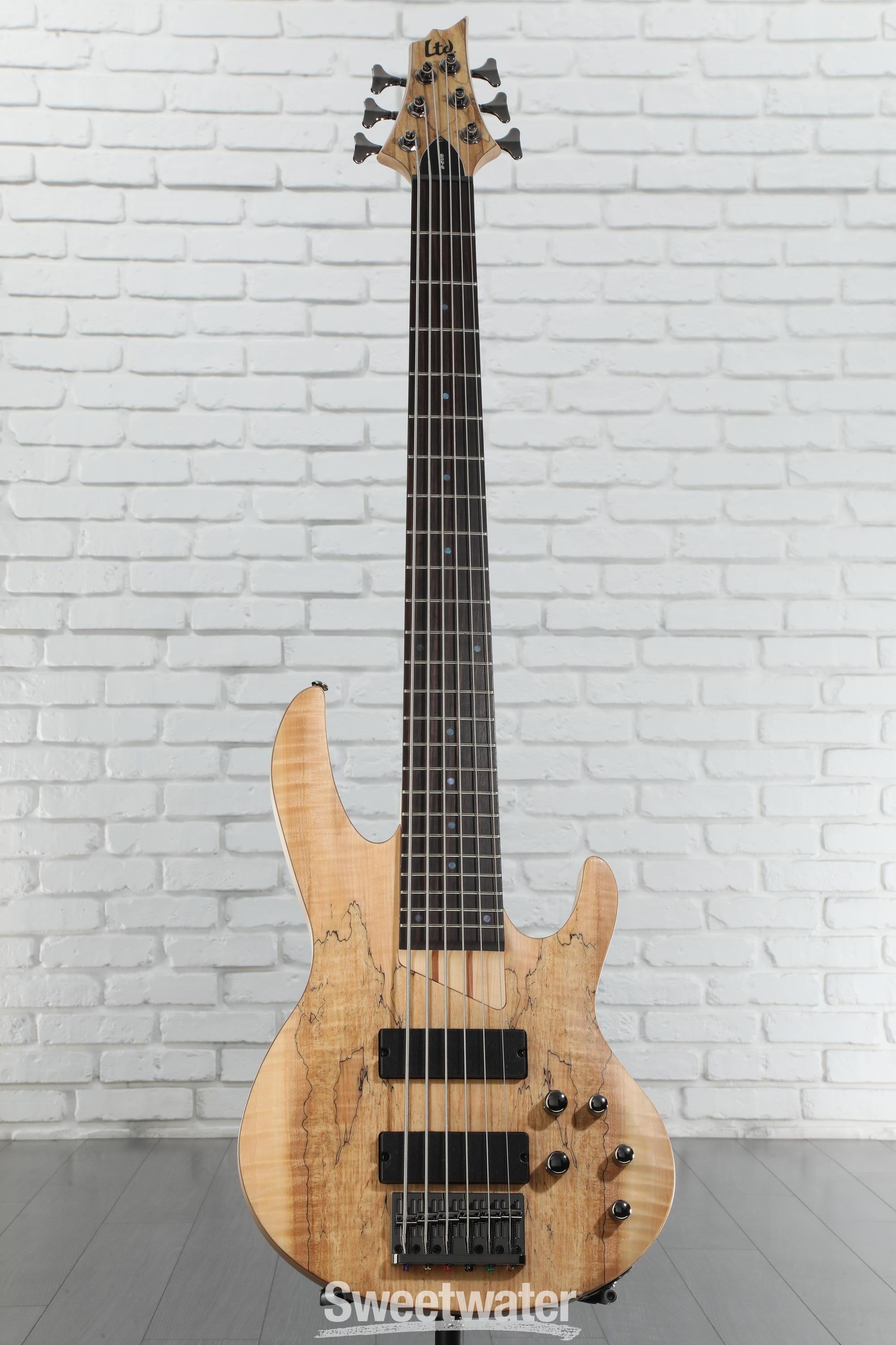 ESP LTD B-206SM 6-String Bass Natural Satin