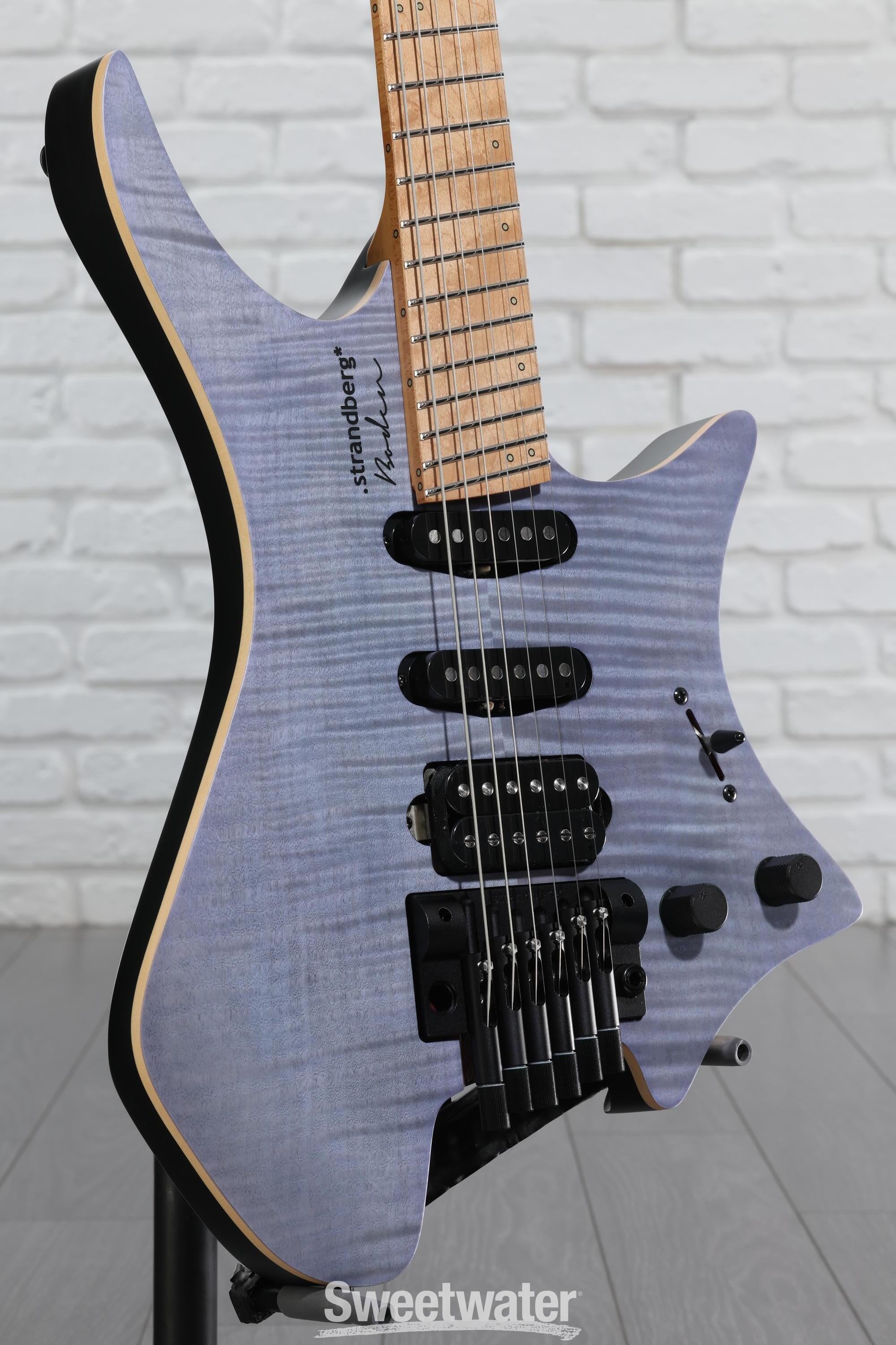 Strandberg Boden Standard NX 6 Tremolo Electric Guitar - Trans Blue