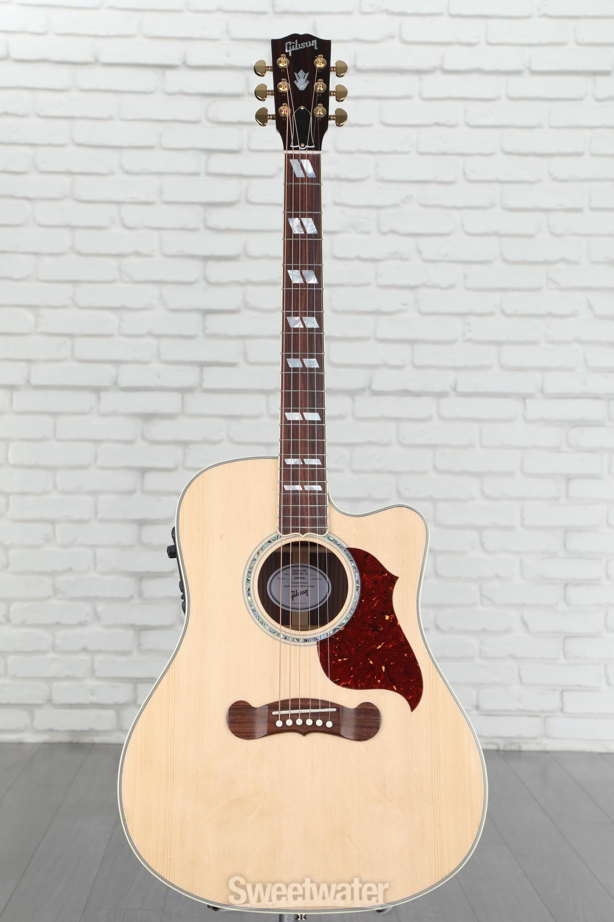 Gibson Acoustic Songwriter Standard EC Rosewood Acoustic-electric Guitar -  Antique Natural | Sweetwater