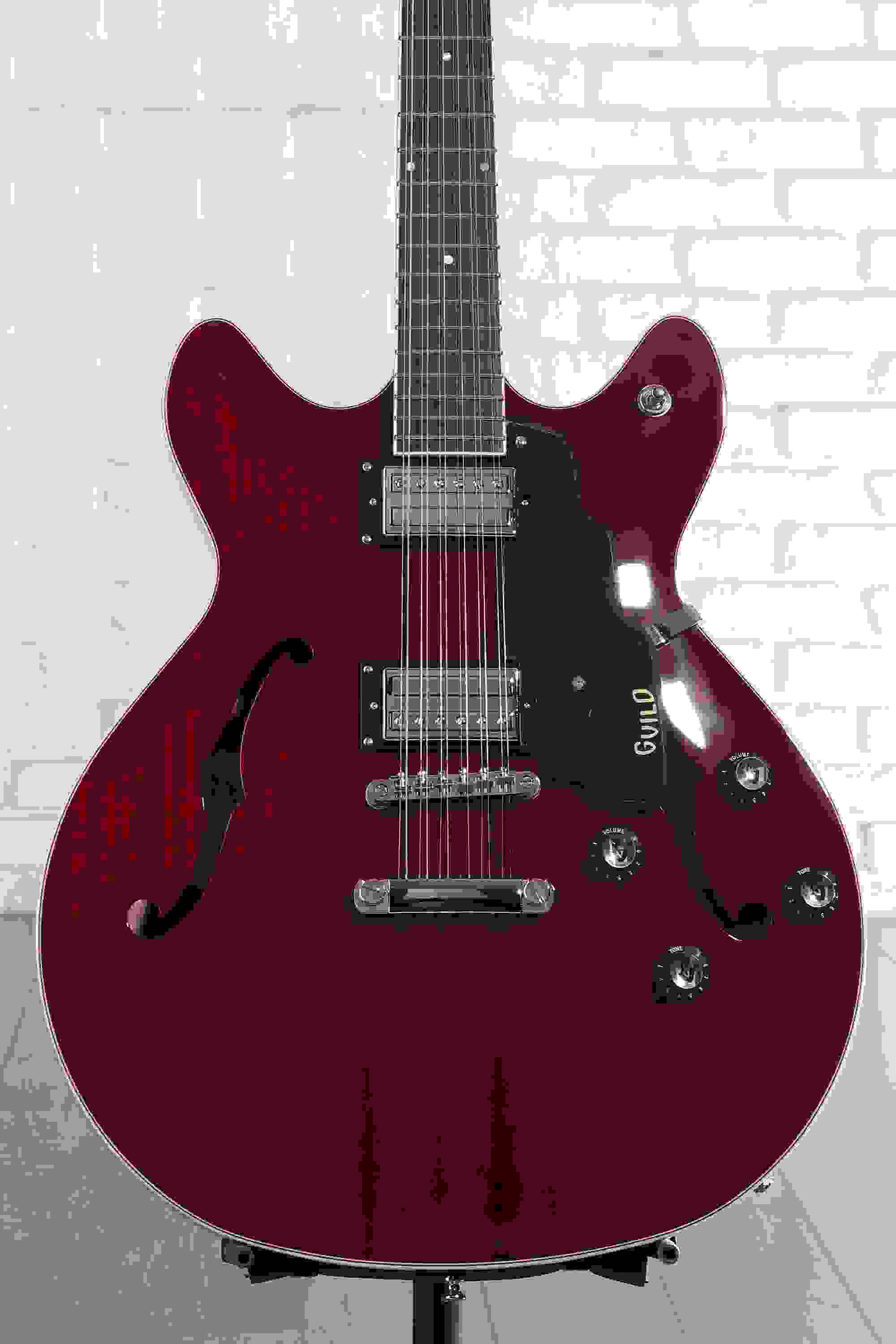 Guild Starfire I 12-ST 12-string Semi-hollow Electric Guitar - Cherry Red